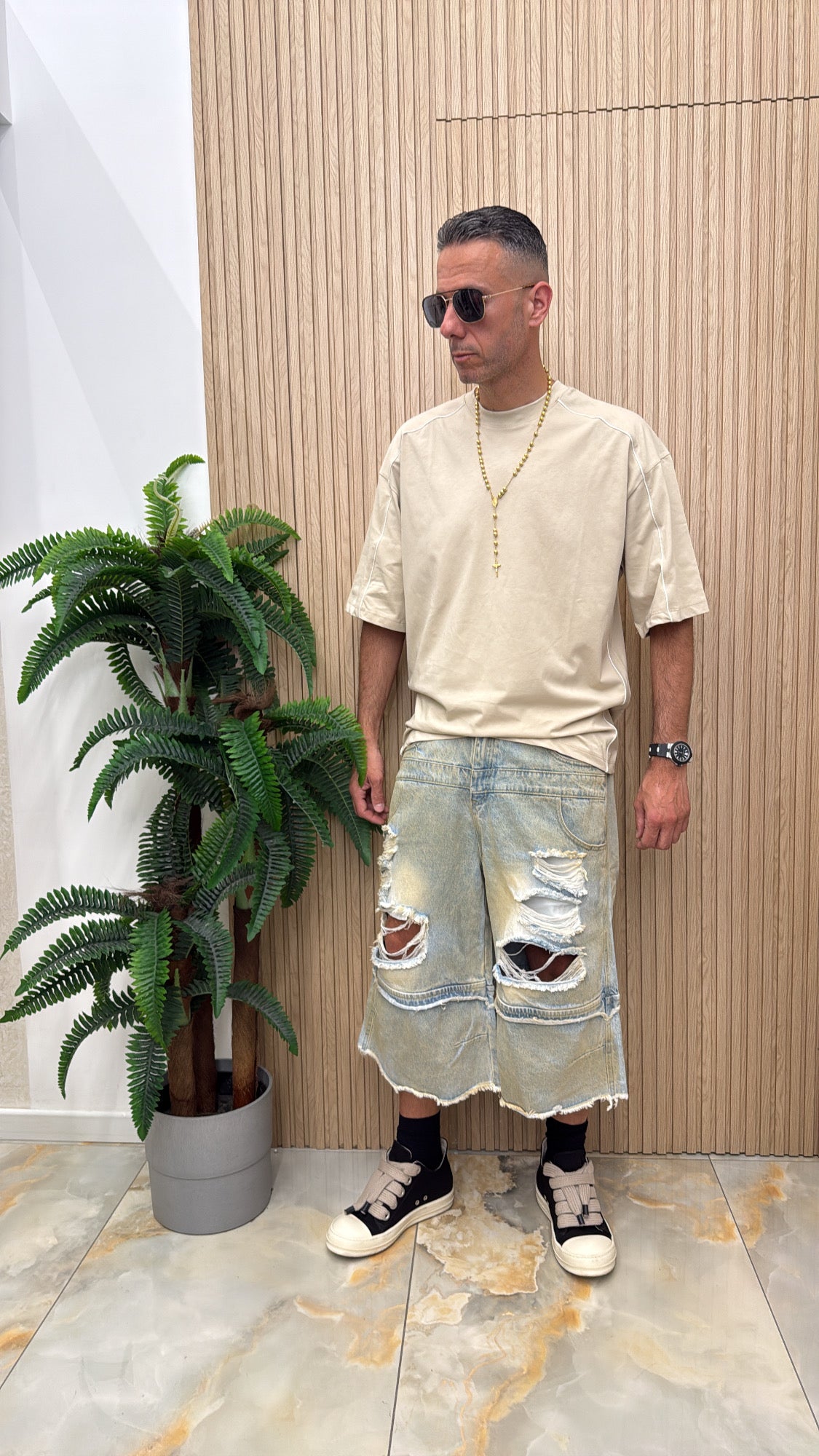 Bermuda Long Denim