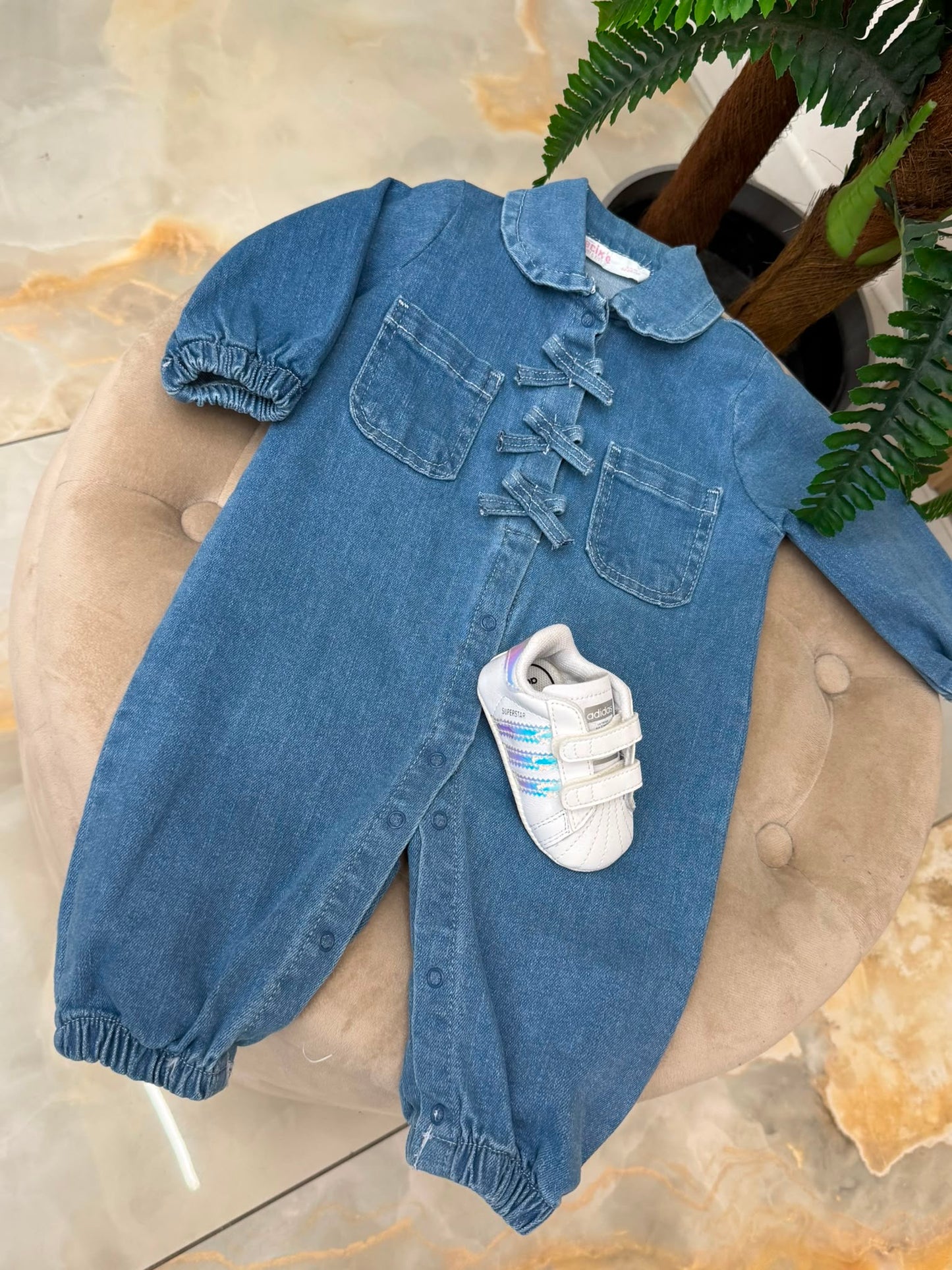 Jumpsuit Denim flake