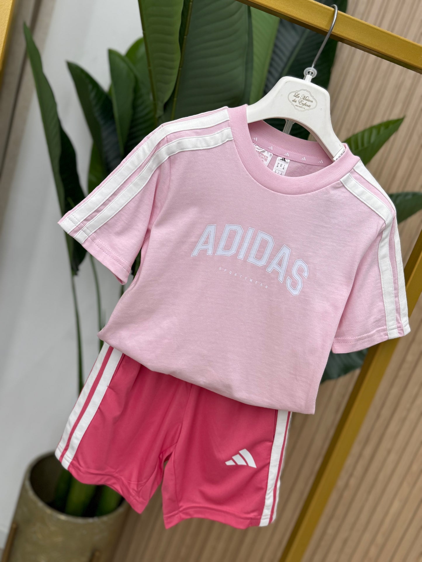 Completo Adidas Pink Set