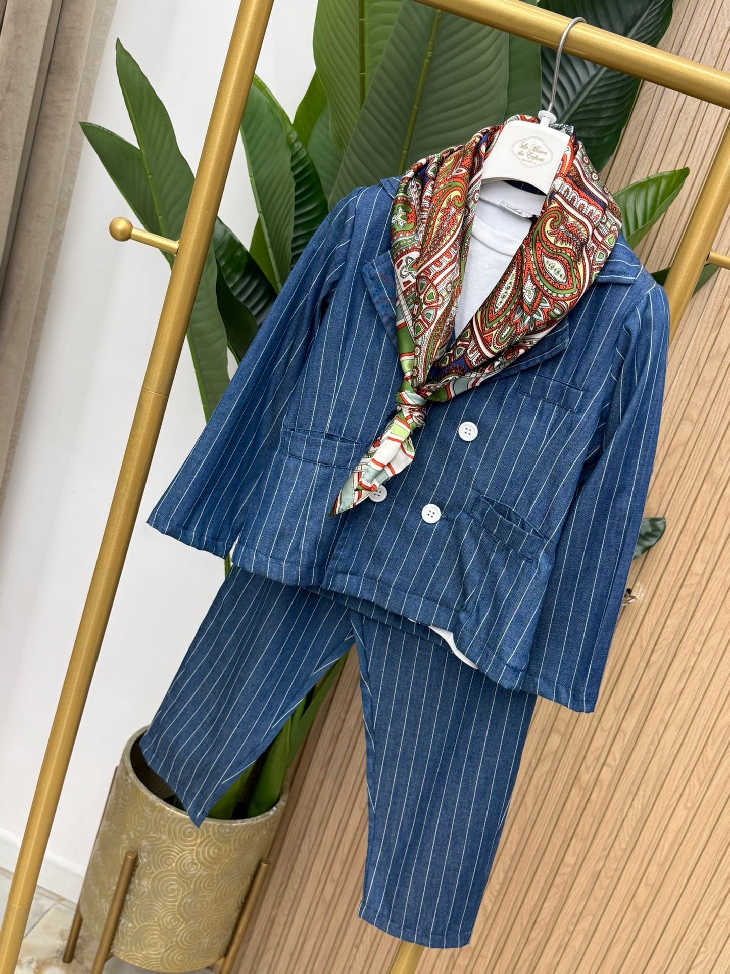 Coordinato Casual blue