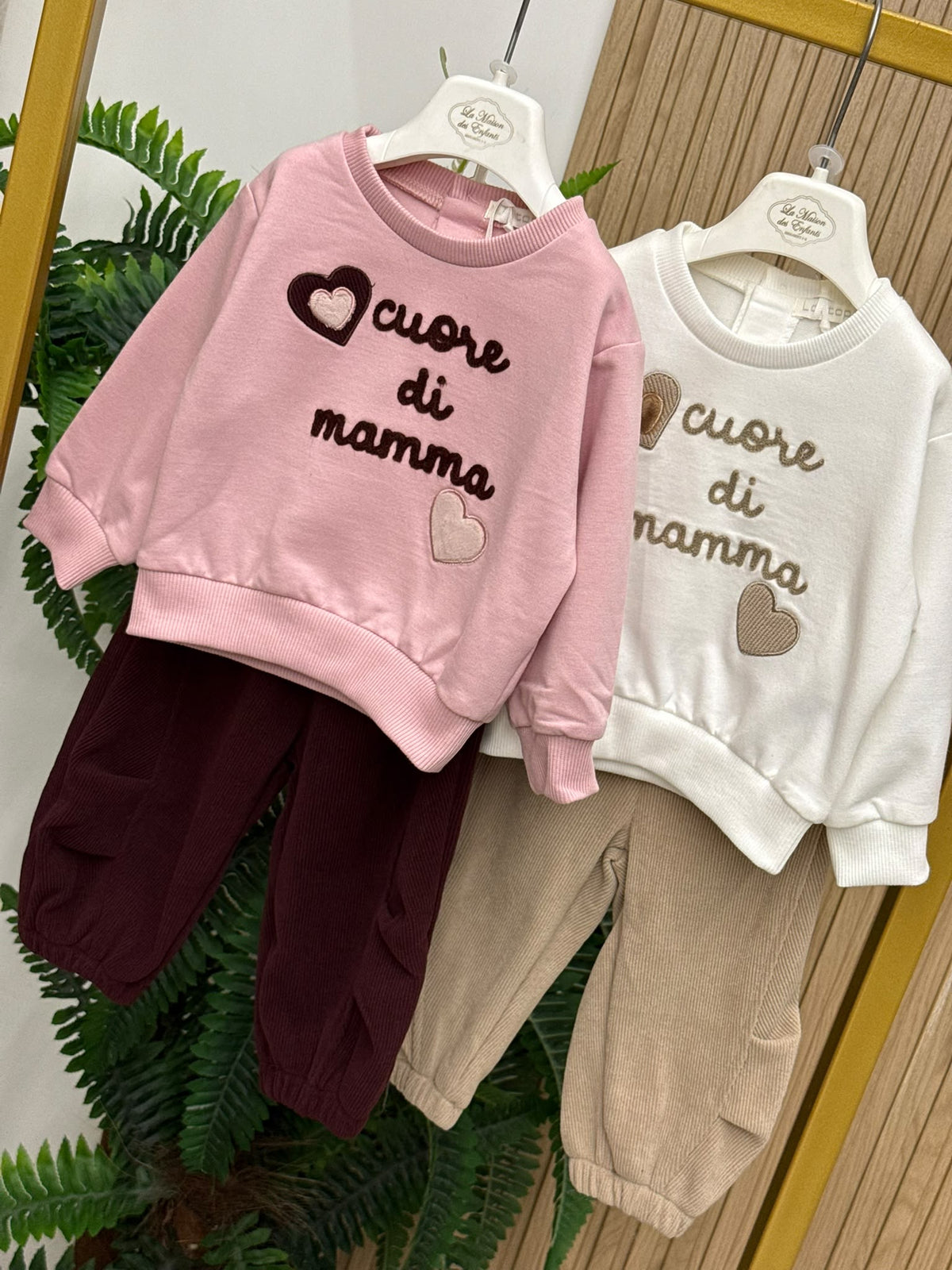 Tuta cuore di mamma