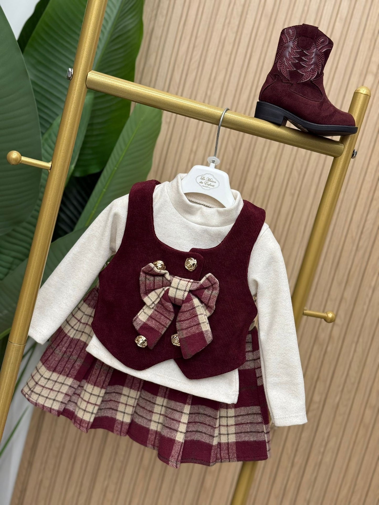 Coordinato Tris wine
