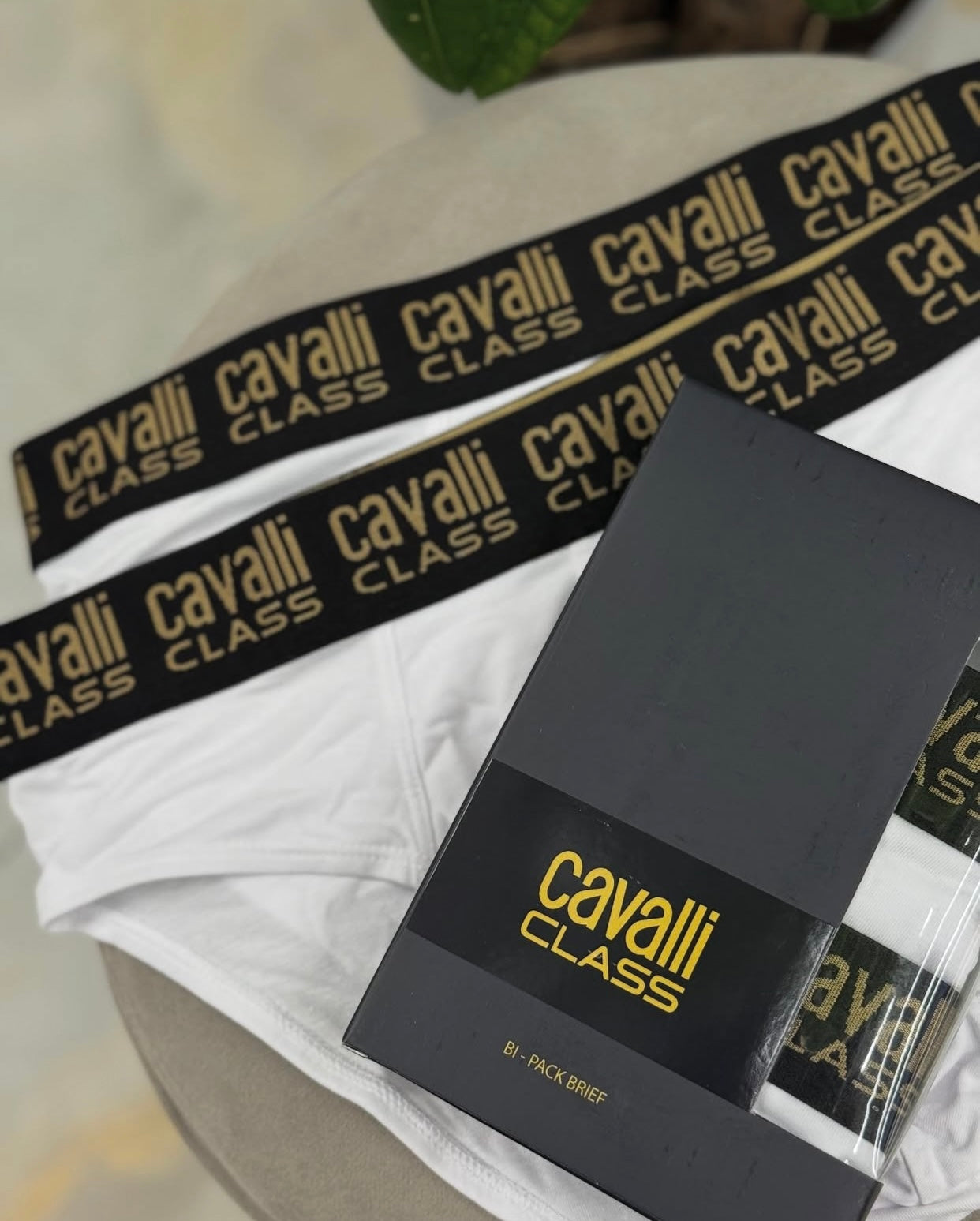 Slip Cavalli Gold
