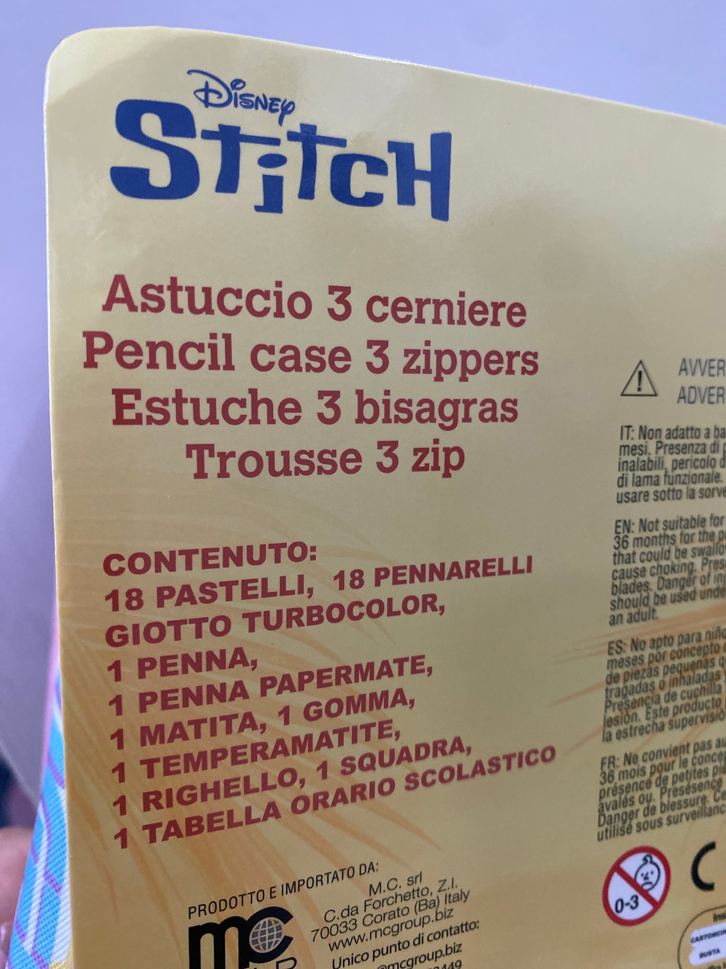 Astuccio Disney Stich Angel