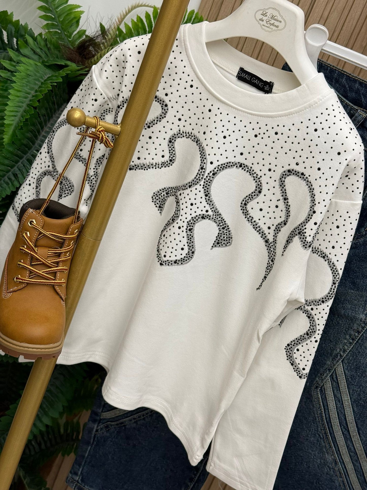 Maglia onda brill