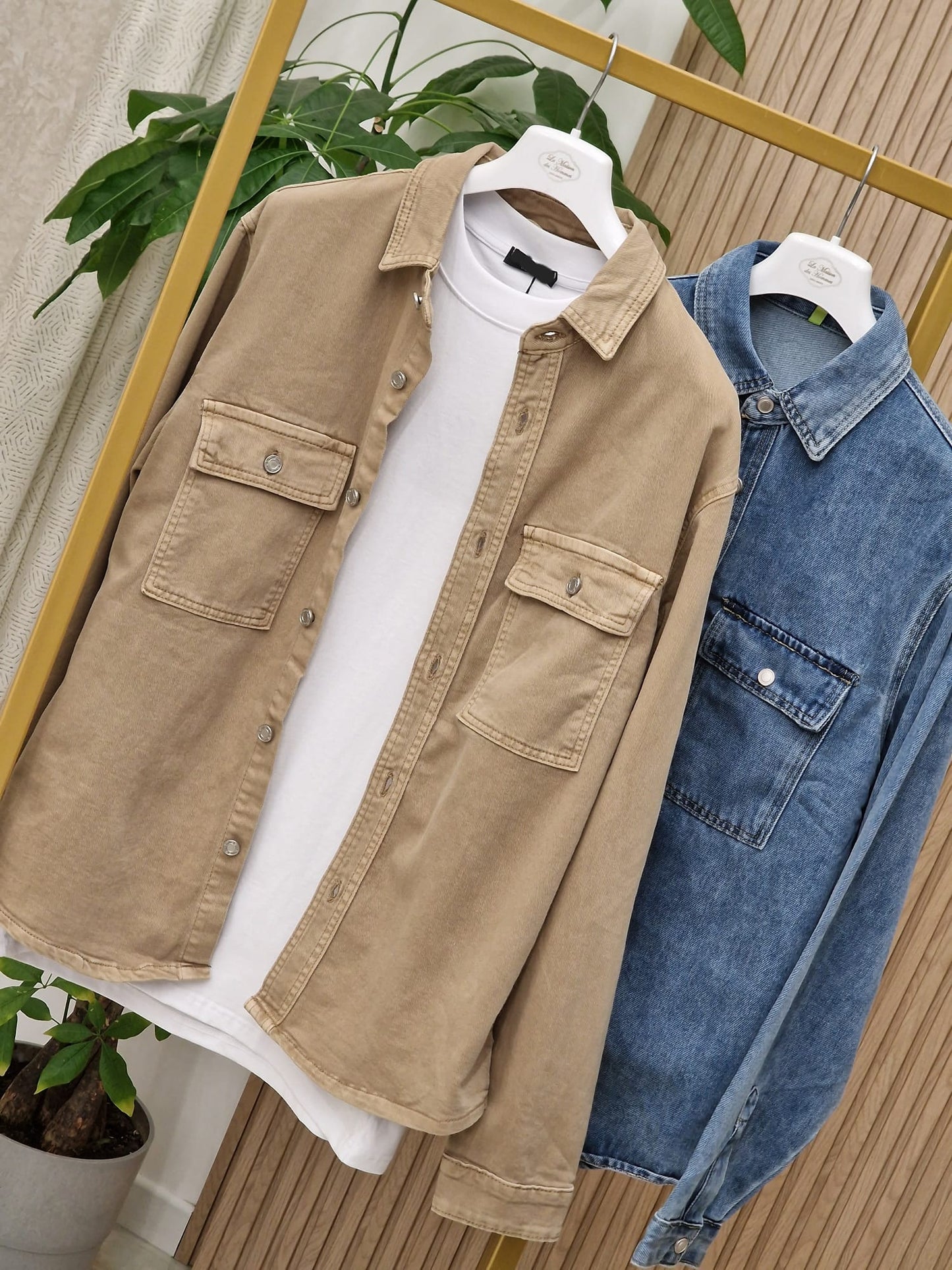 Camicia in denim