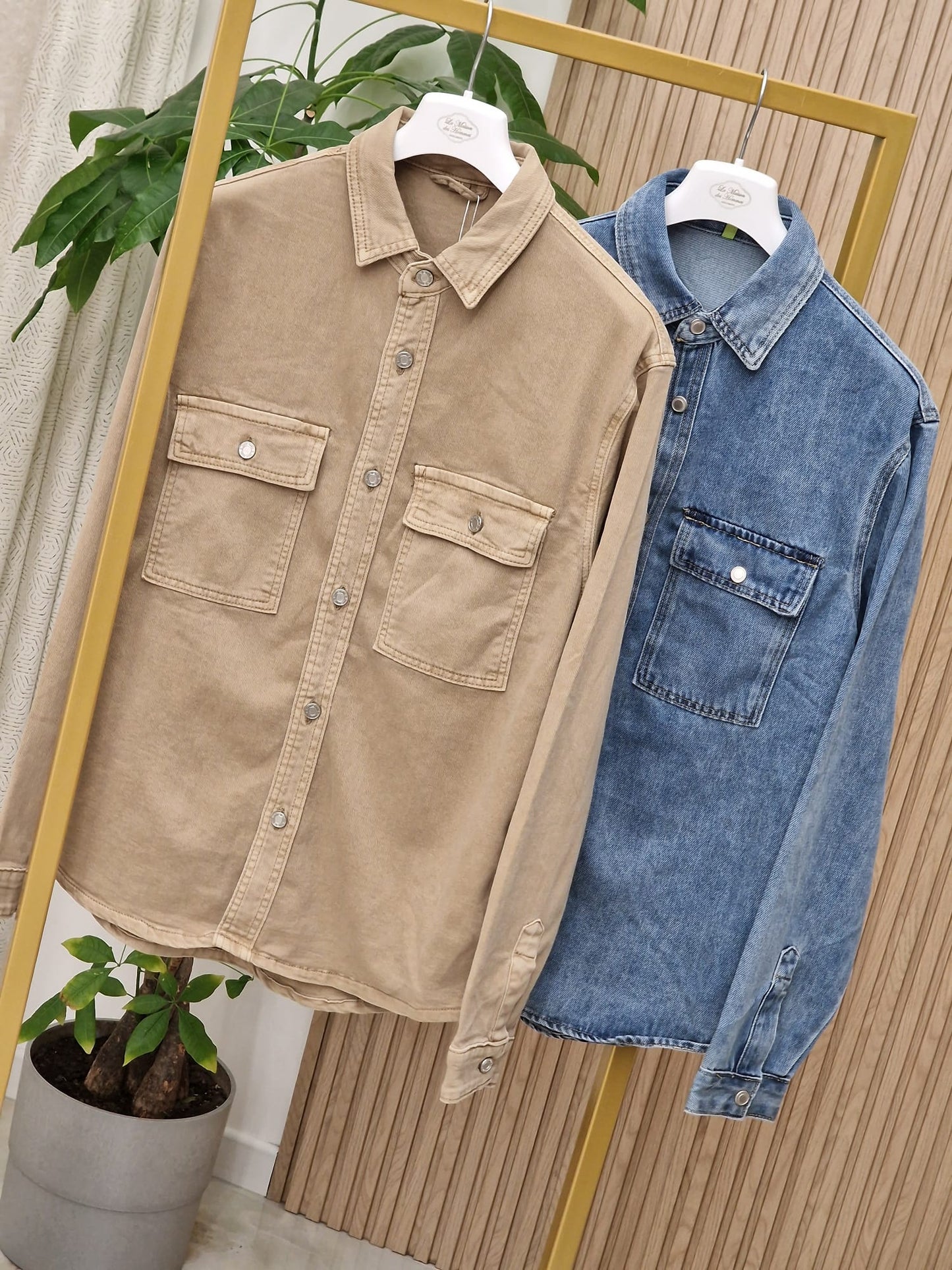 Camicia in denim