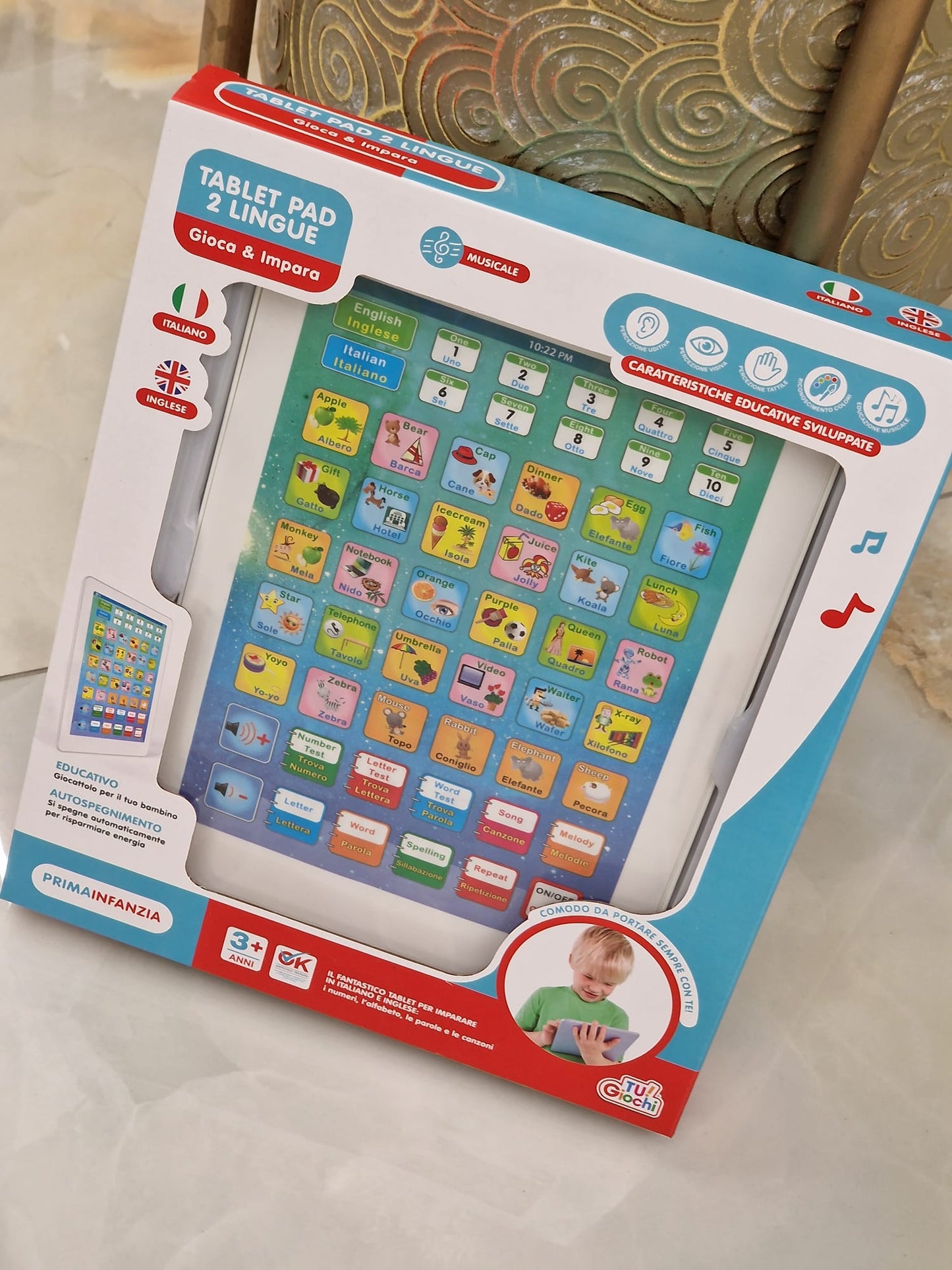 Tablet prima infanzia