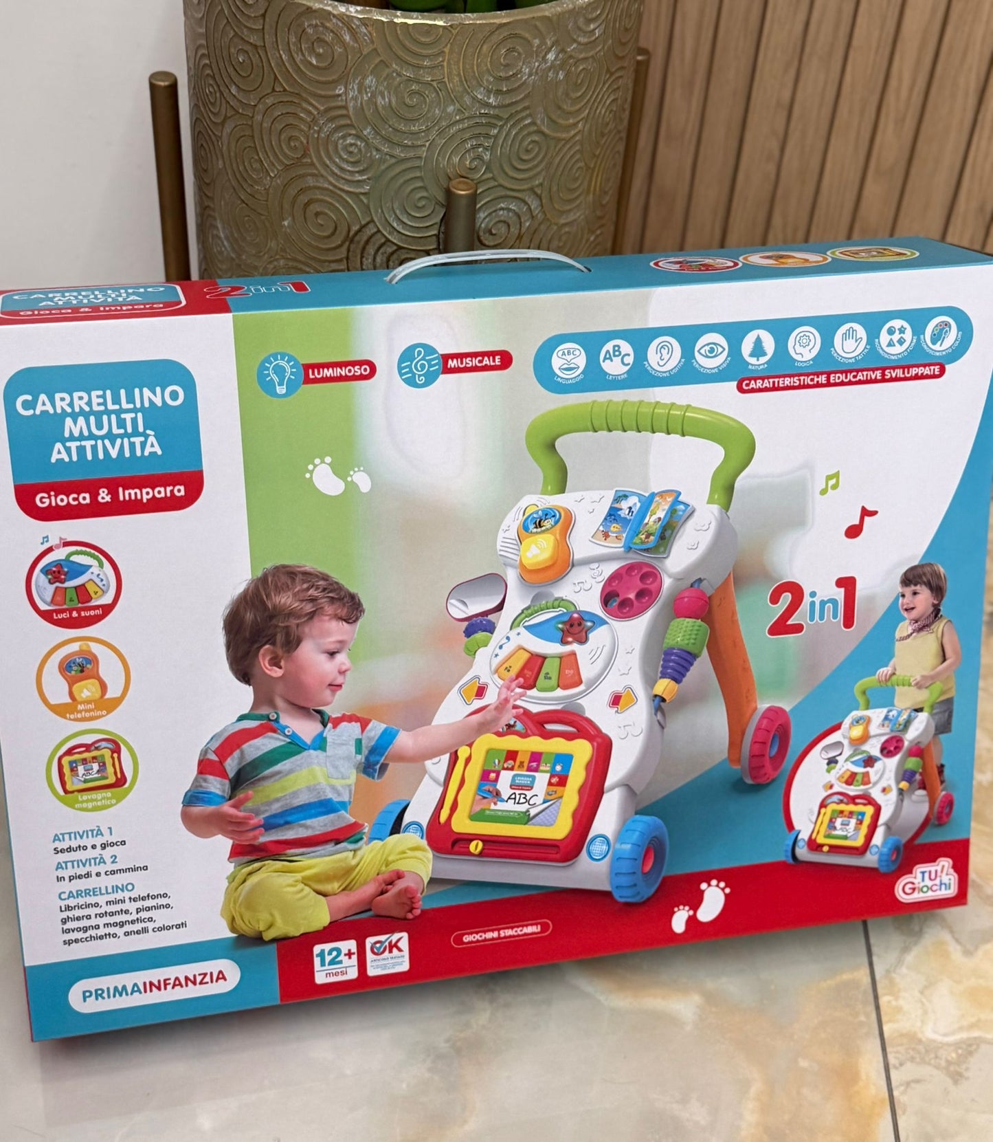 Carrellino multi attività