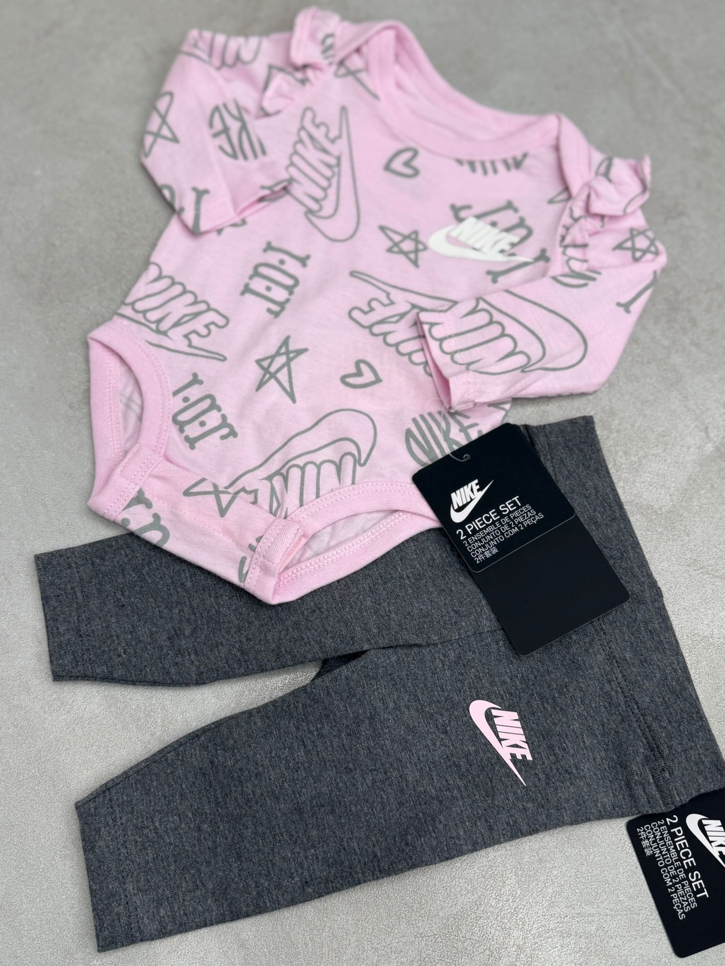 Coordinato Nike Charcoal