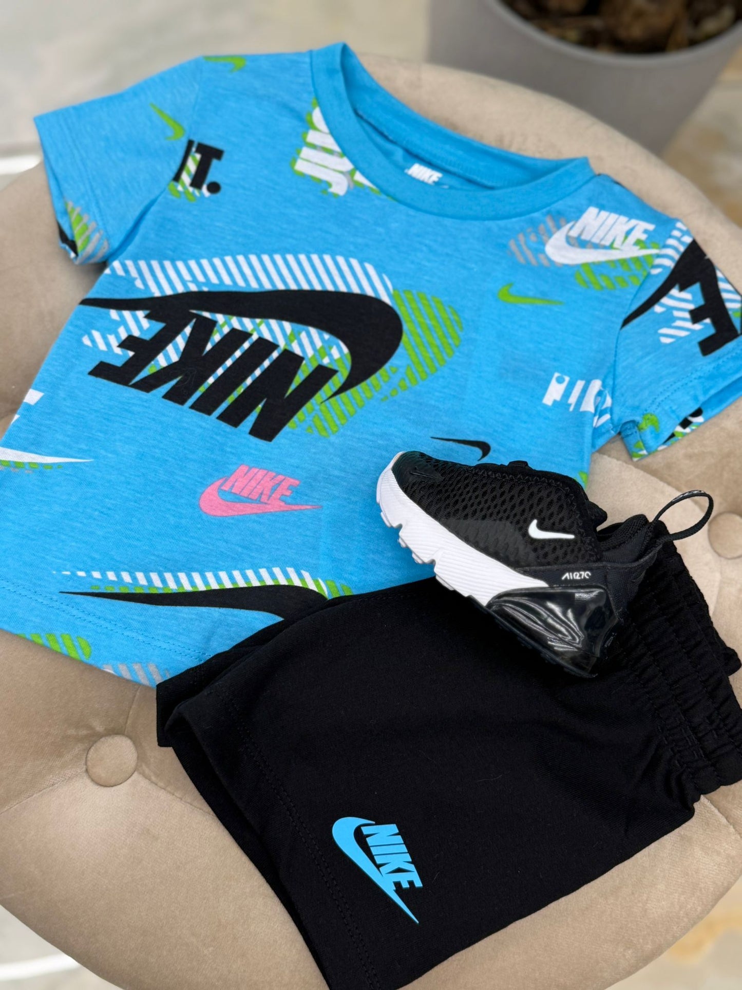 Coordinato Nike Light Blue