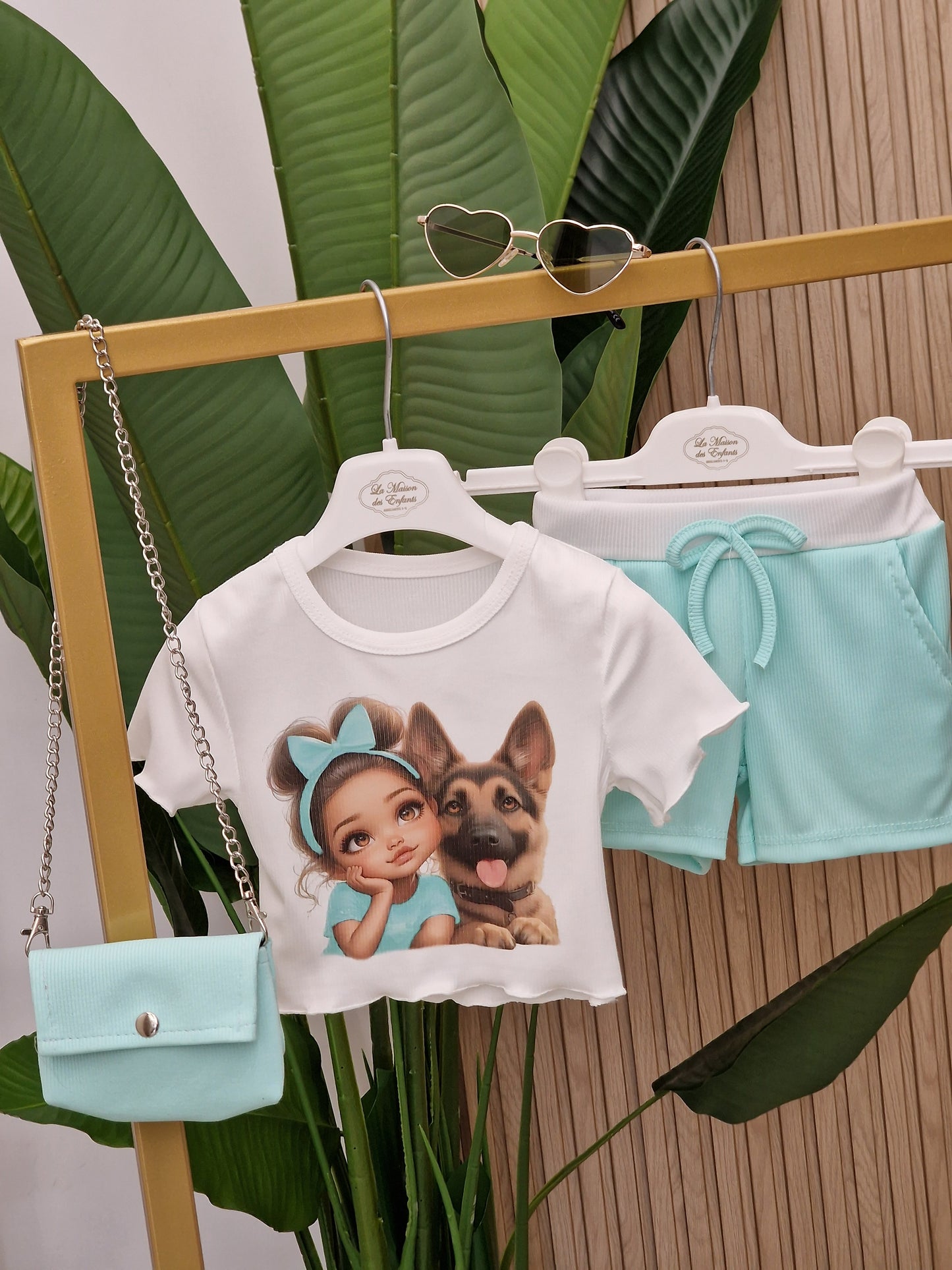 Coordinato Dog Little girls
