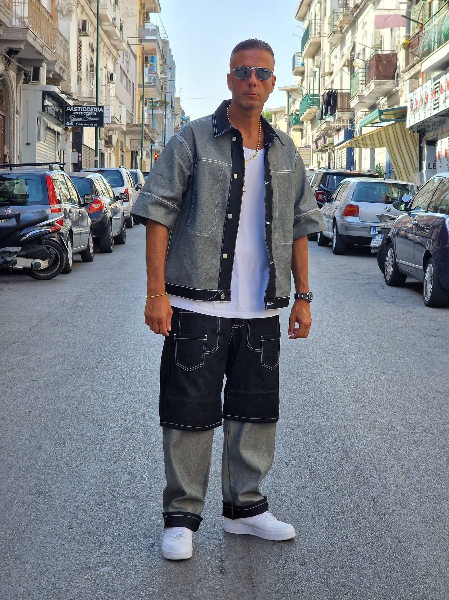 Coordinato Revers Cianotic