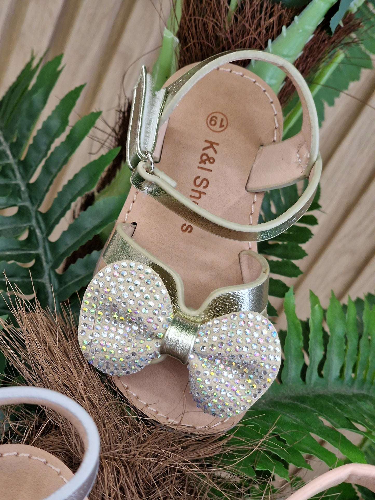 Sandali Fiocco Glitter