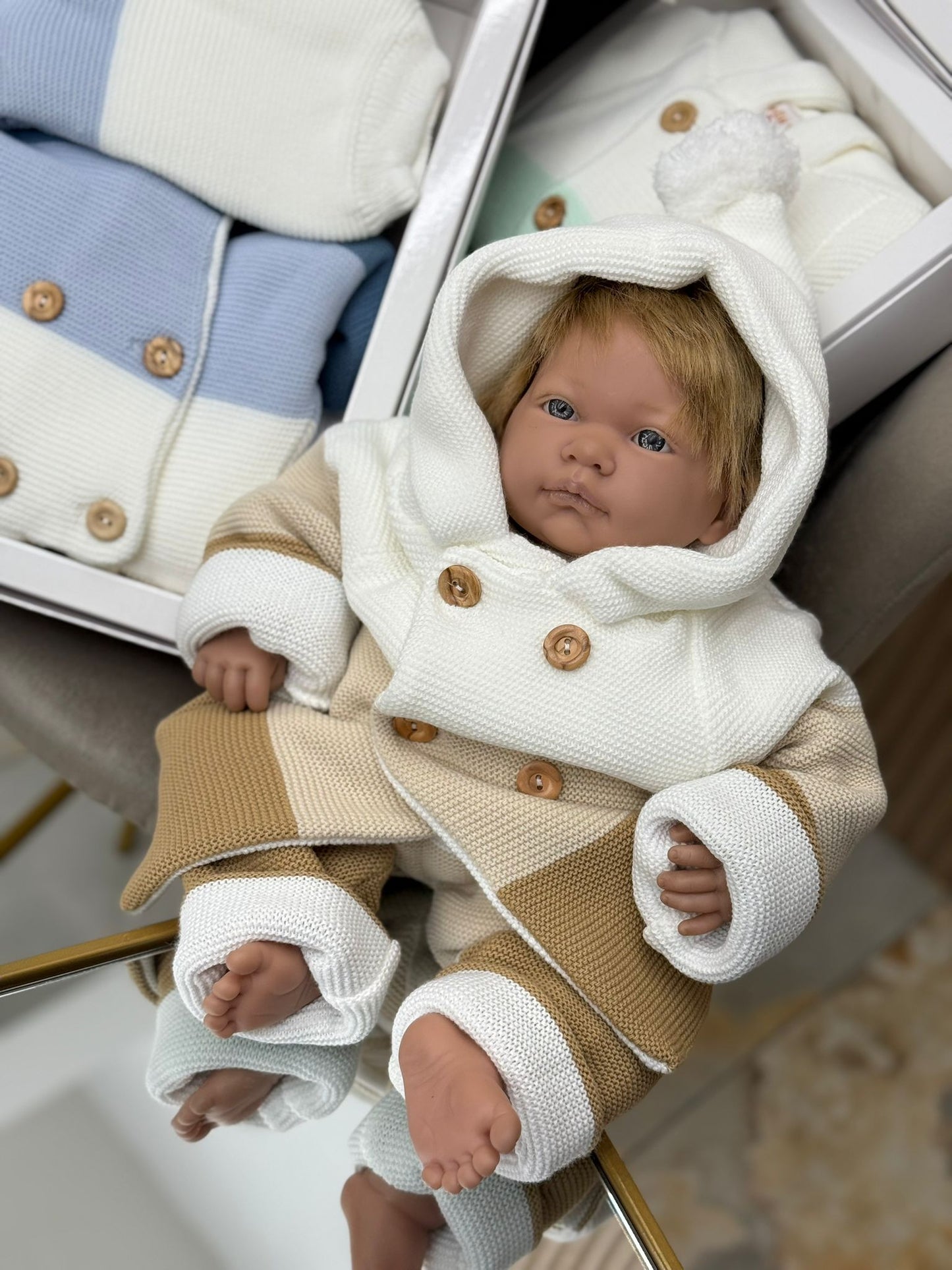 Coordinato In Lana Baby Lux