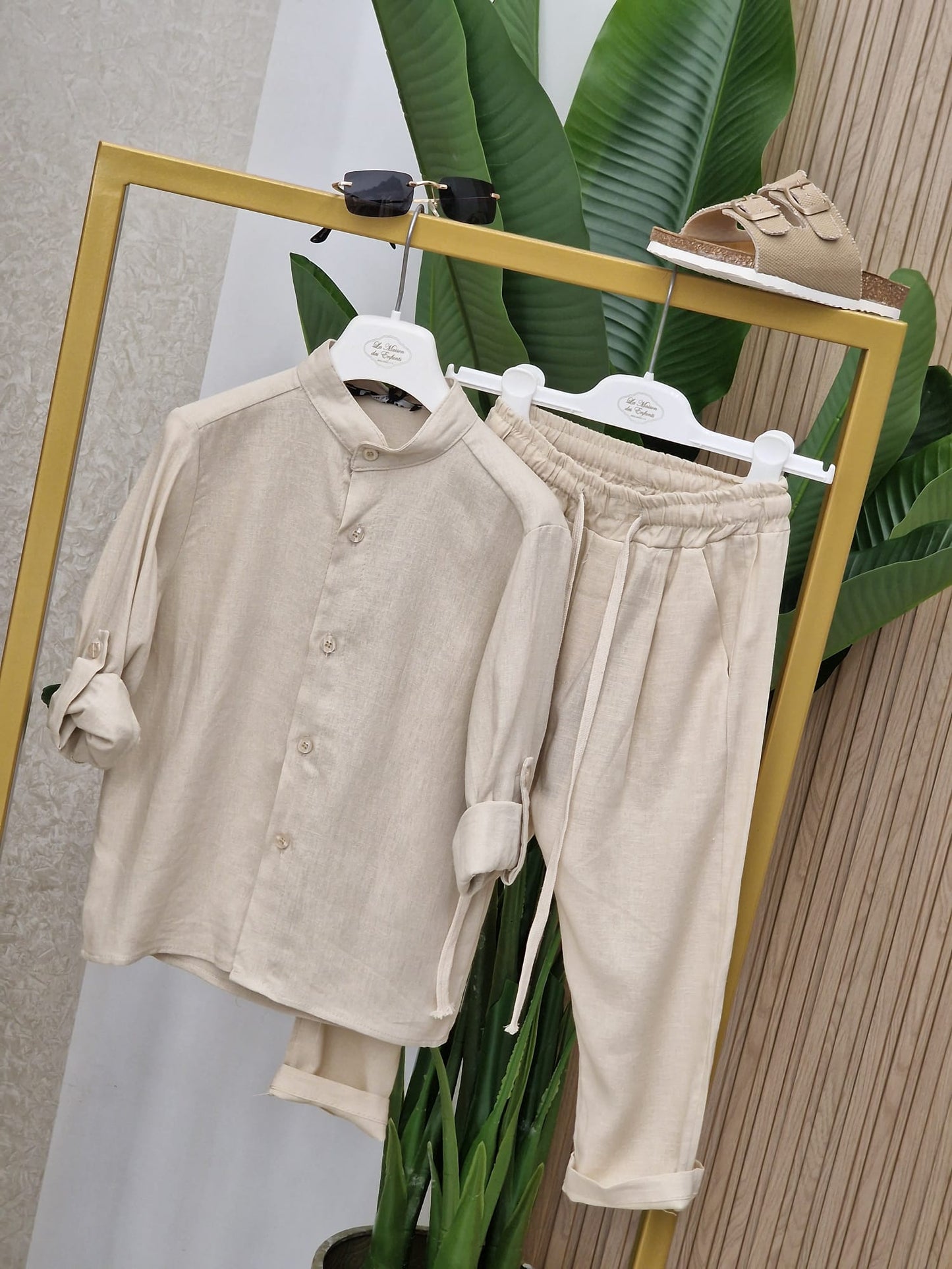 Coordinato In Lino Charles Ming