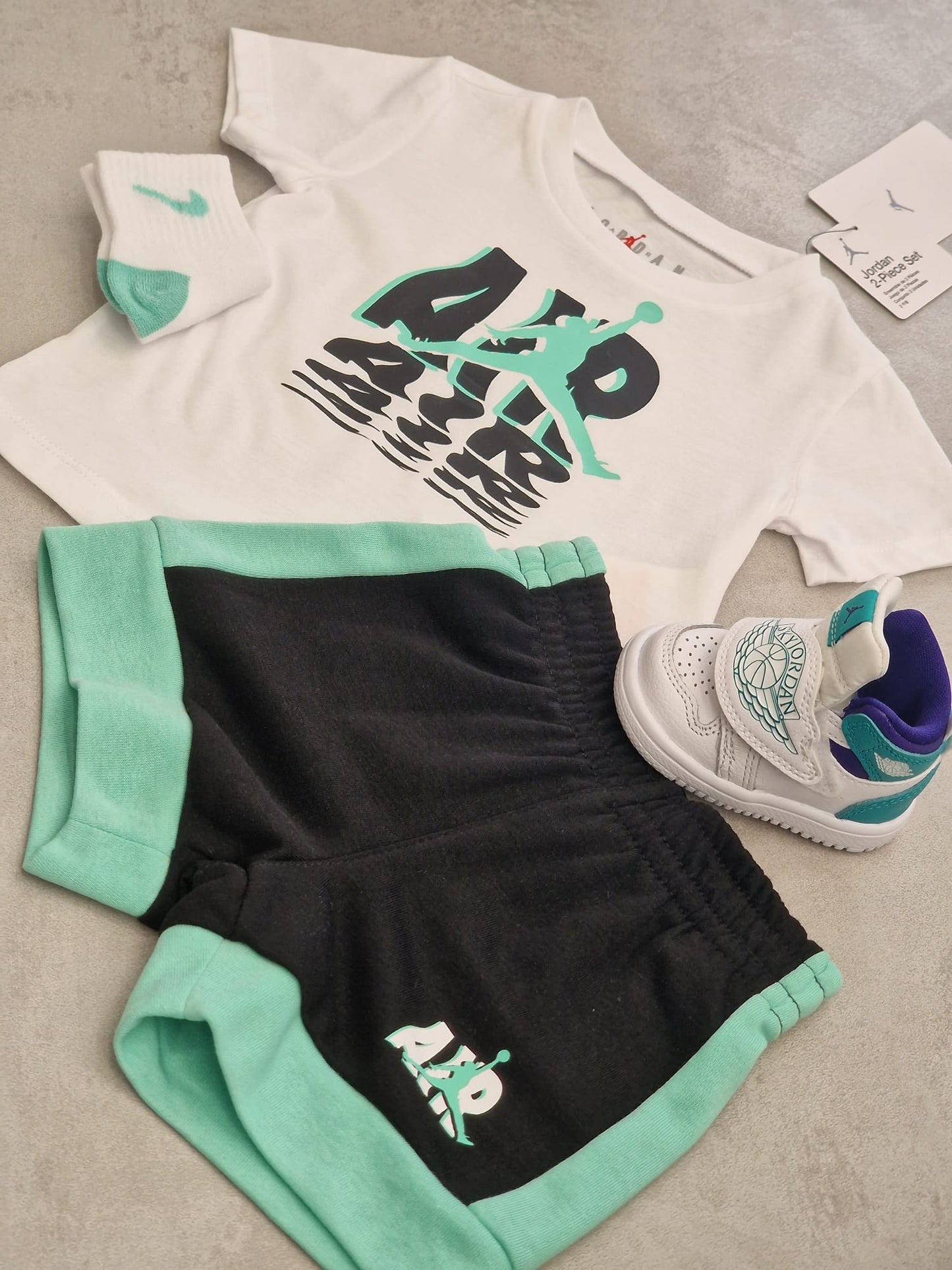 Coordinato Jordan Green Clear Ming
