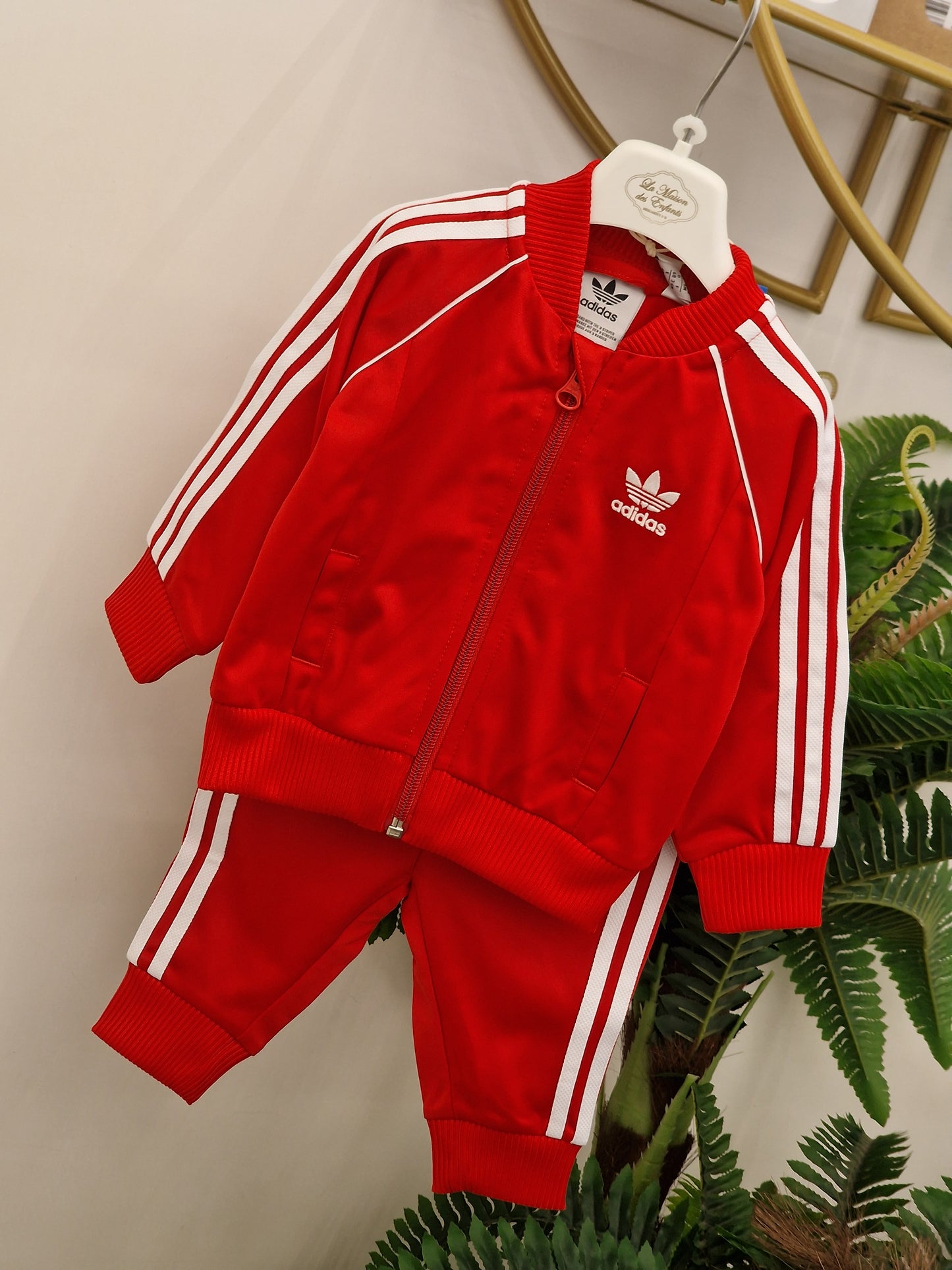 Tuta completa Adidas Track suit red