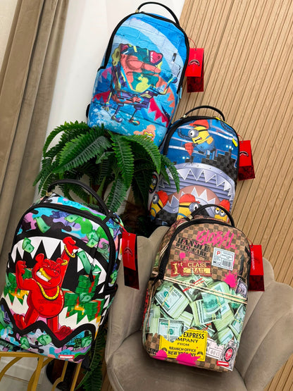 Zaino Sprayground pelle