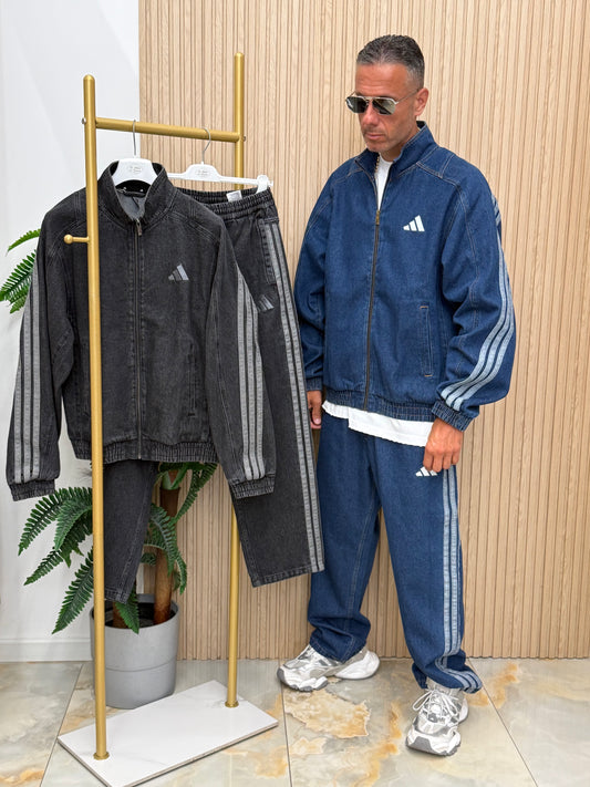 Tuta Adidas in Denim Hommes