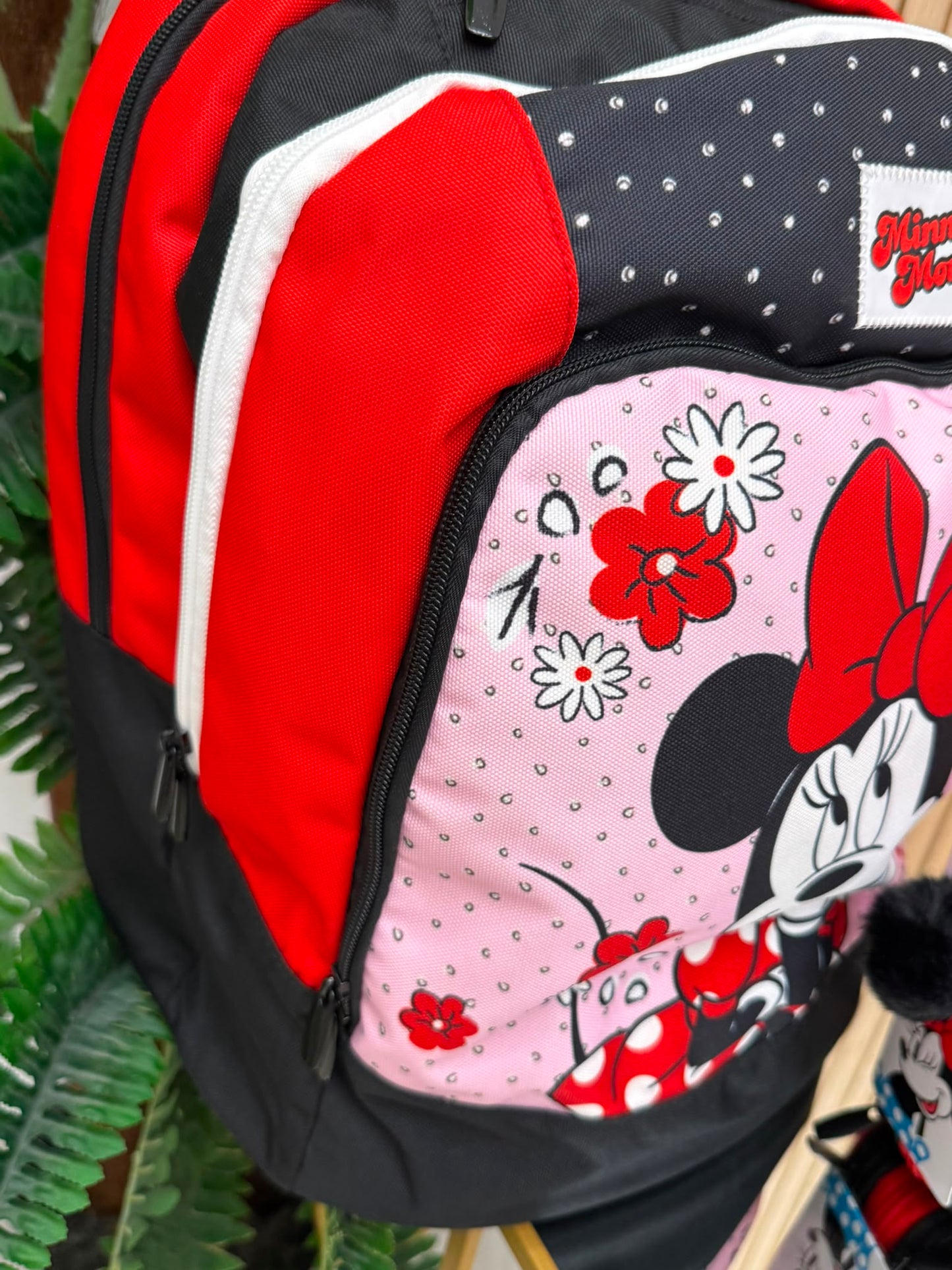 Zaino Minnie Red black pois