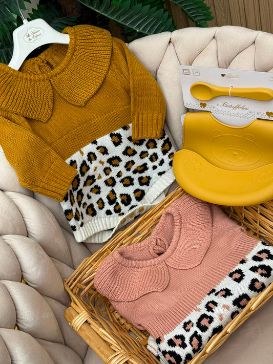 Pagliaccetto Selin leopard