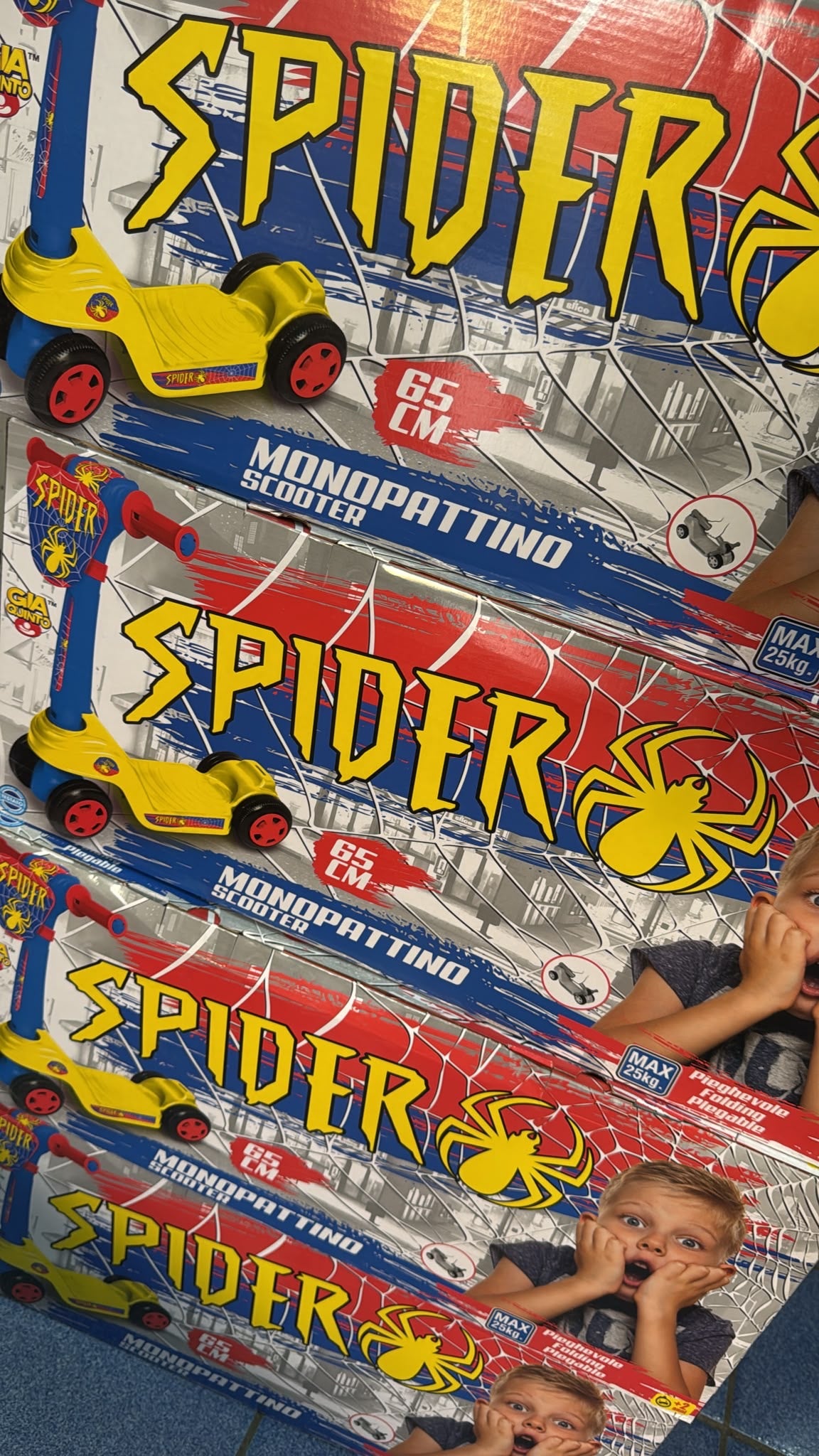 Monopattino Spider 3ruote