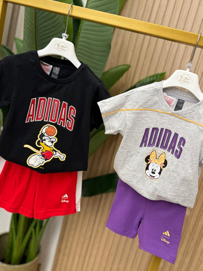 Completo Minnie e Topolino Adidas