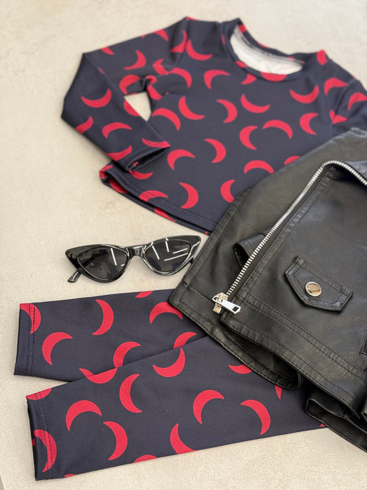 Coordinato Moon Red