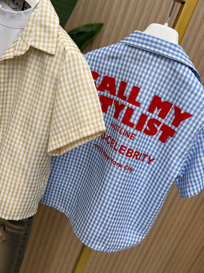Camicia Call My figlio