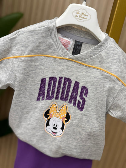 Completo Minnie e Topolino Adidas