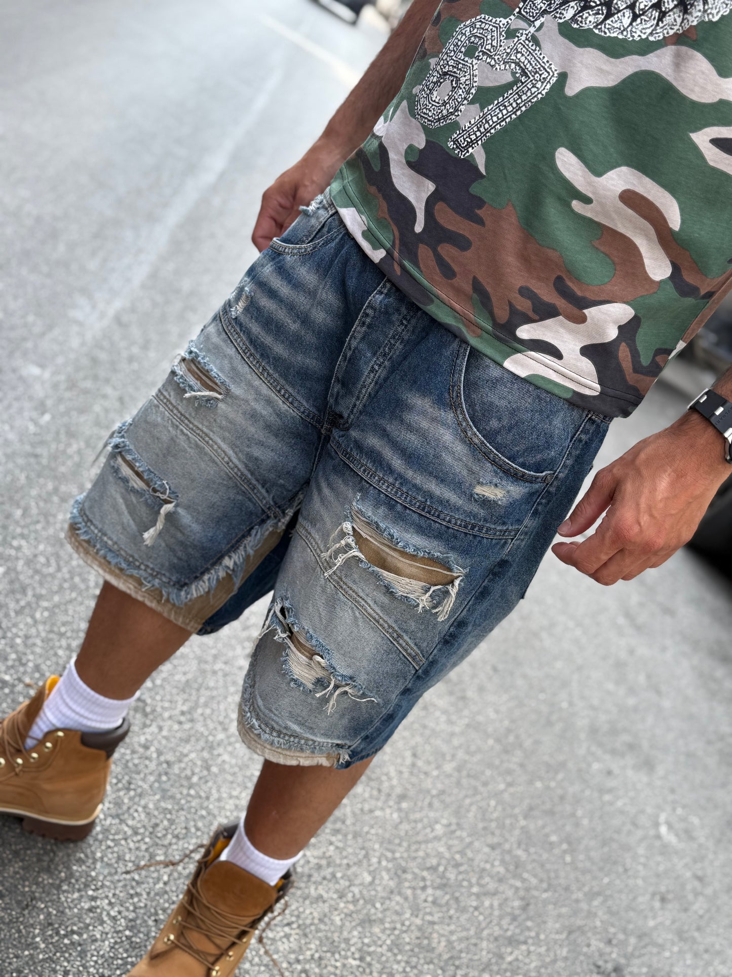 Shirt militare Tongue