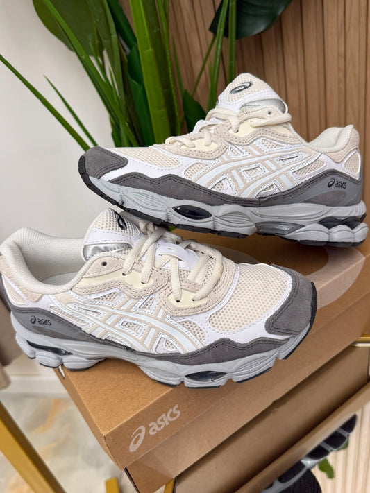 Asics gel cream white