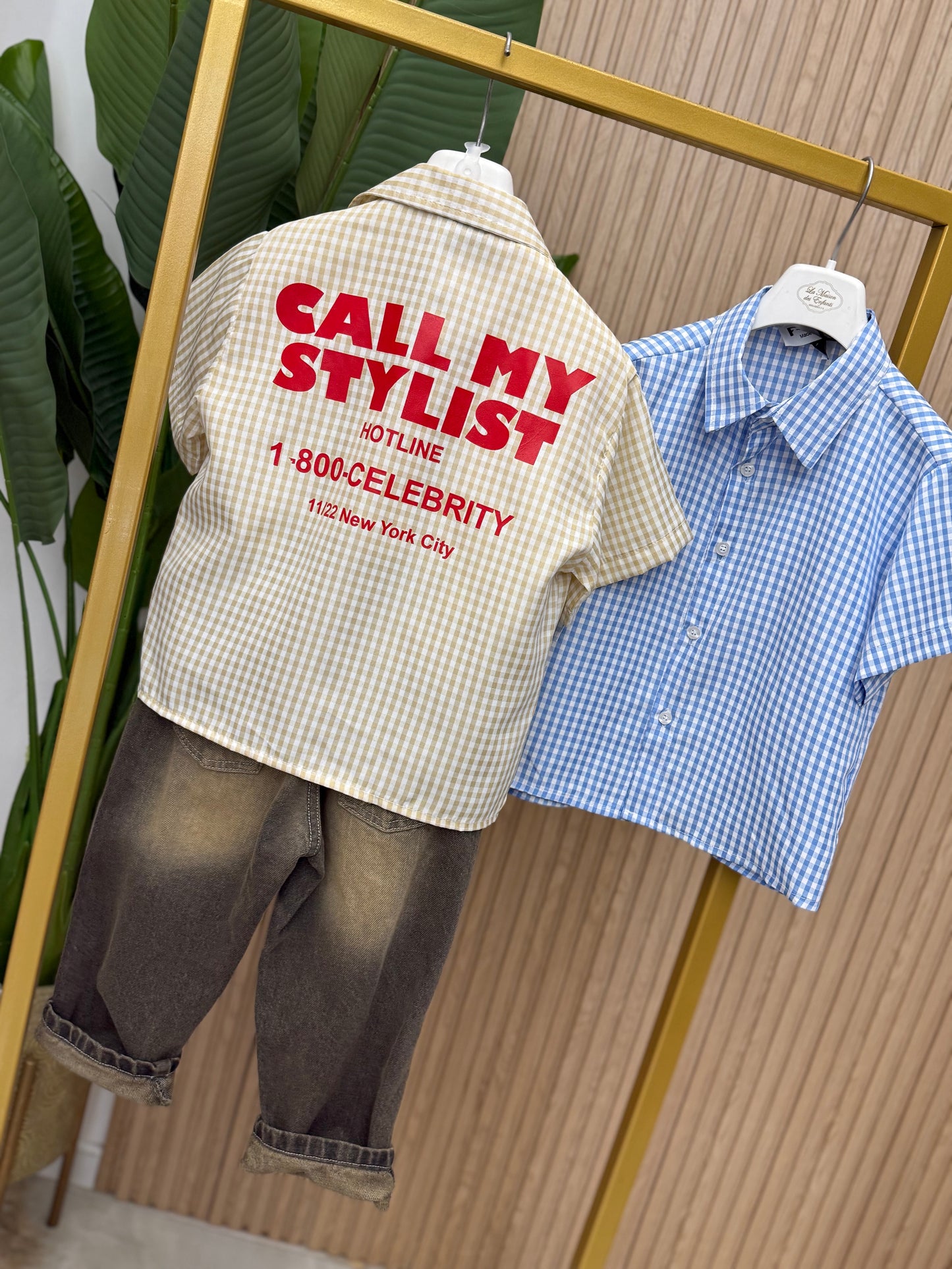 Camicia Call My figlio