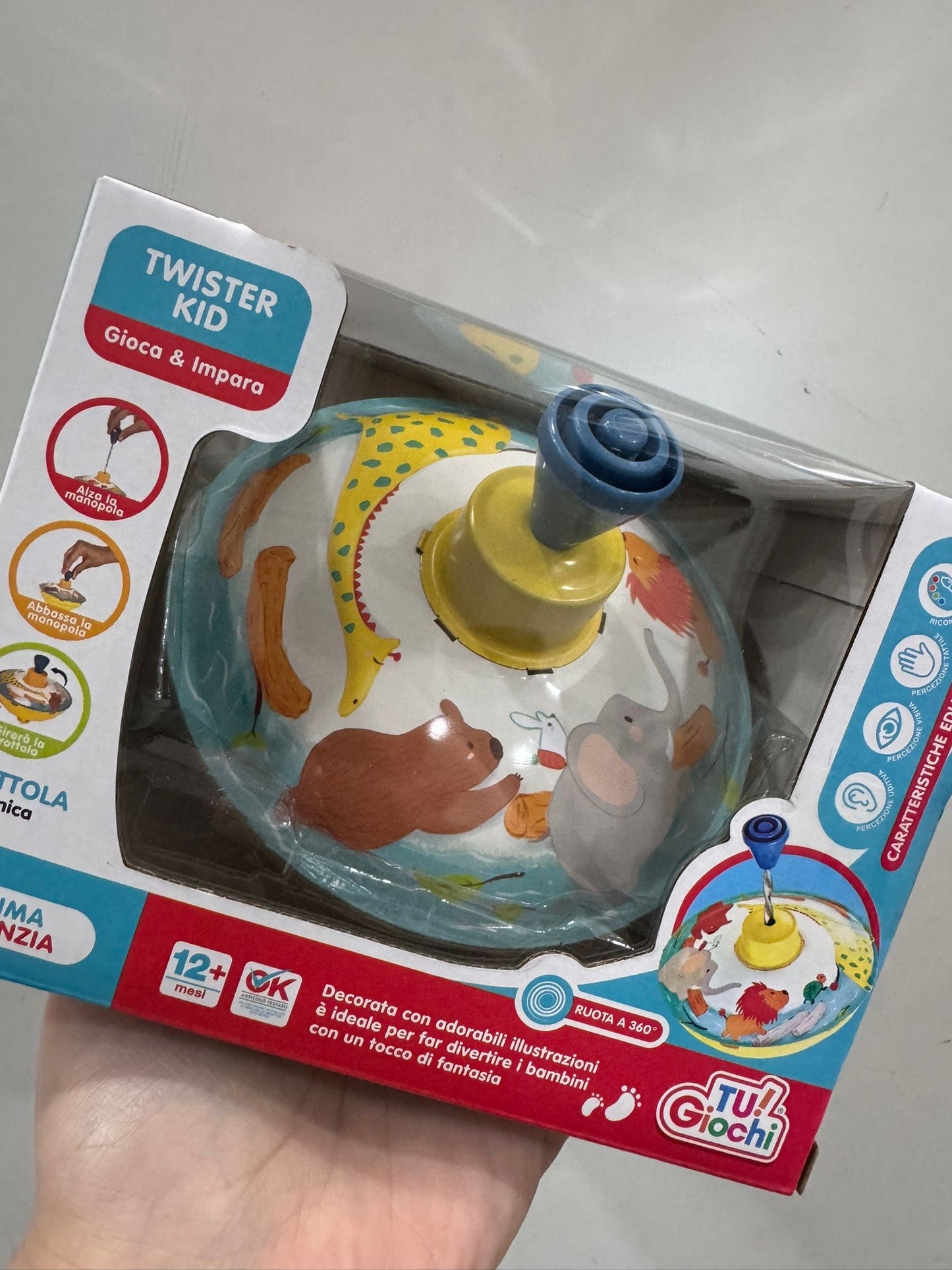 Trottola prima infanzia