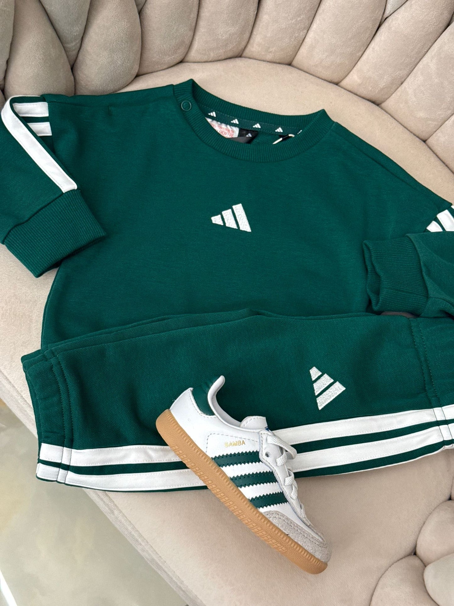 Tuta Adidas Green baby