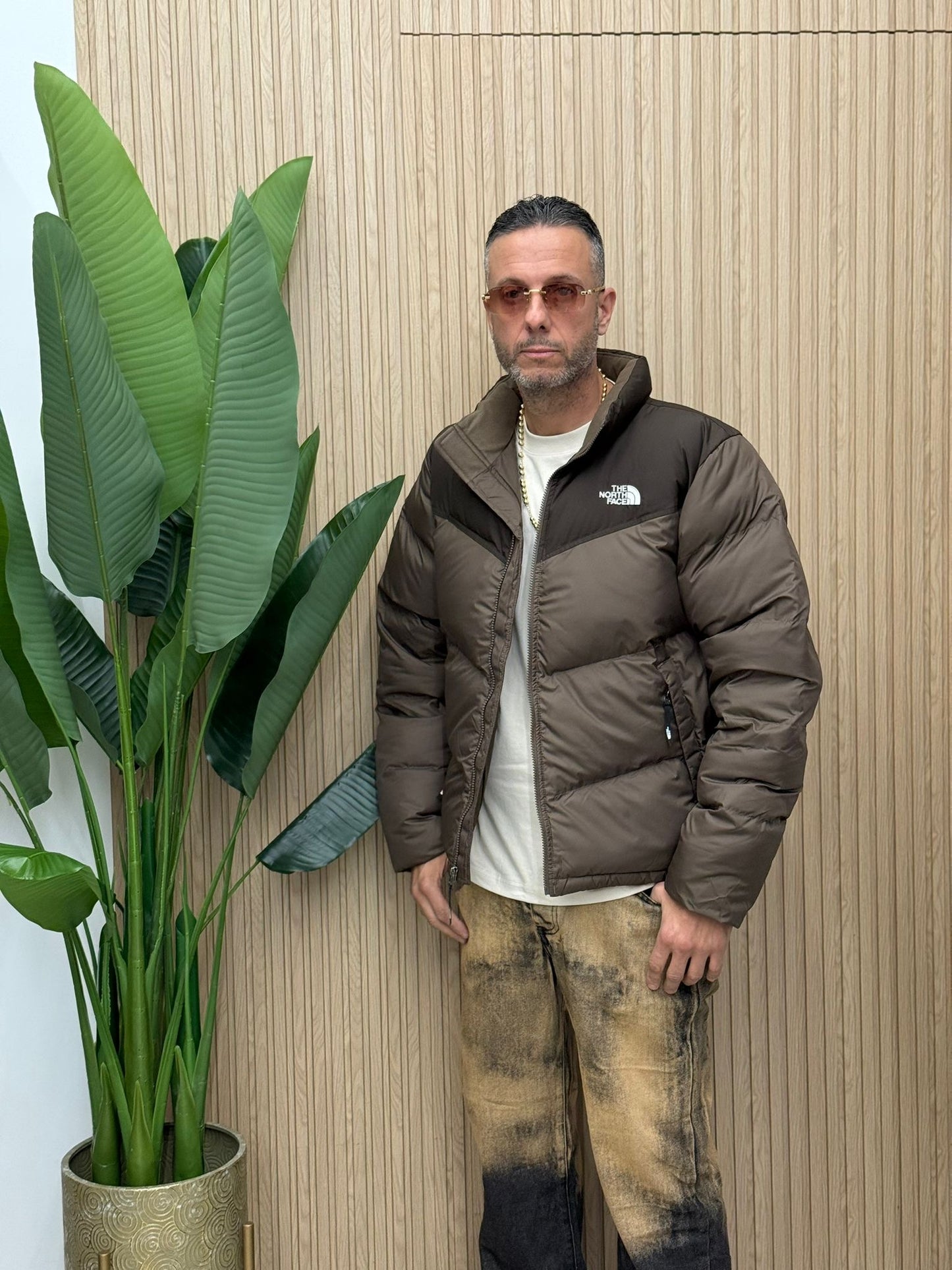 Giubbino North face Chocolate