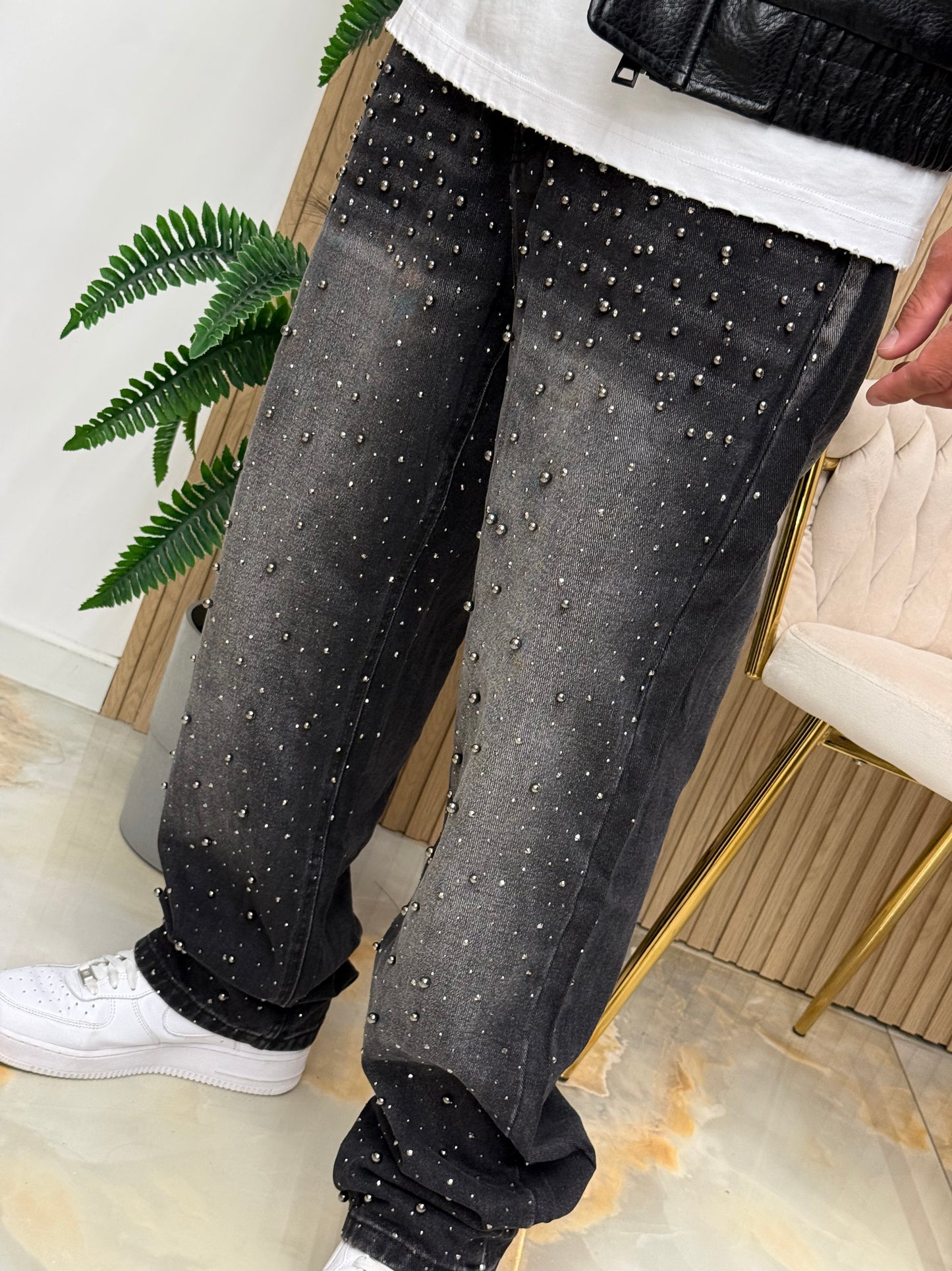 Jeans Steel Pearls