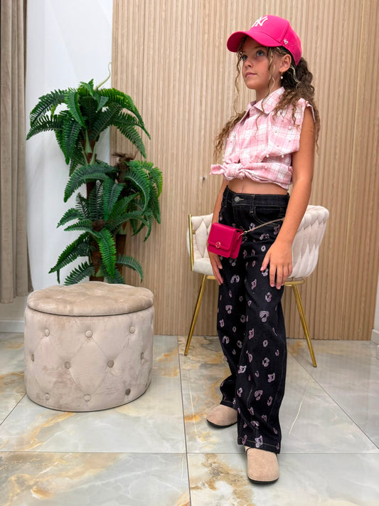 Jeans Elettra animalier
