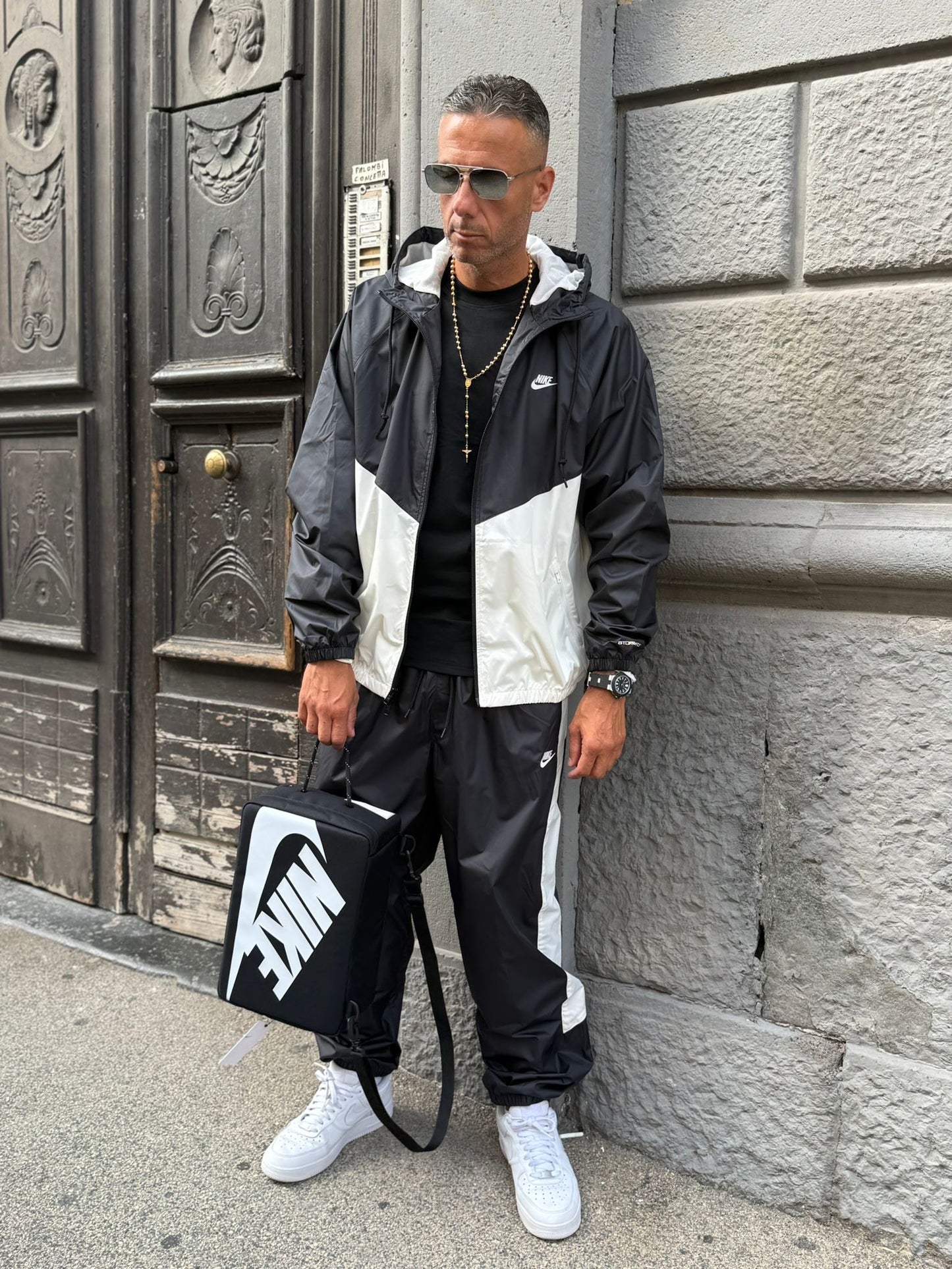 Tuta Nike noir white
