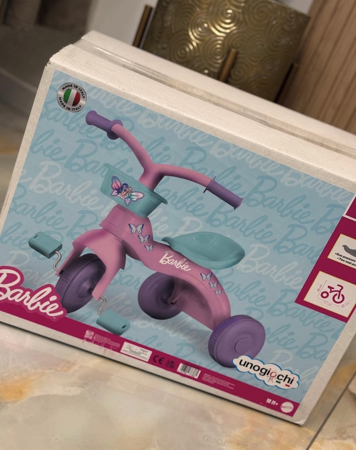 Bici Triciclo Barbie