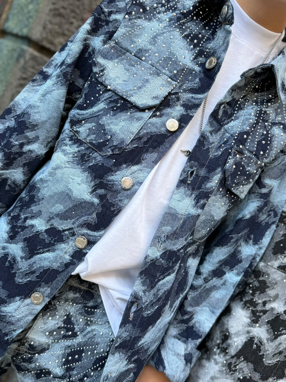 Coordinato in denim Streetwear