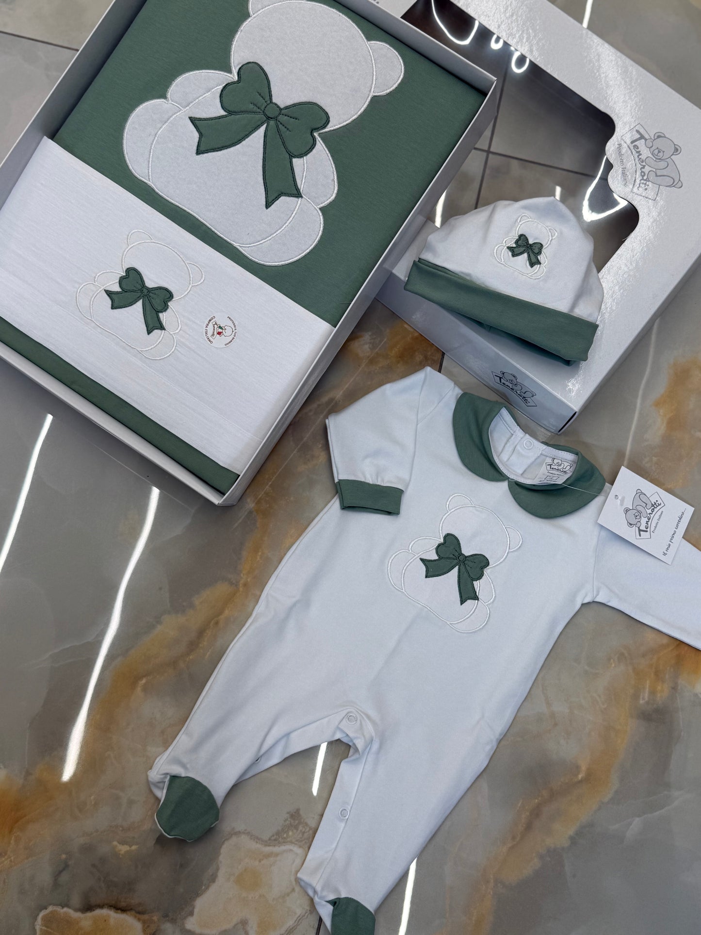 Coordinato uscita clinica Flake Green