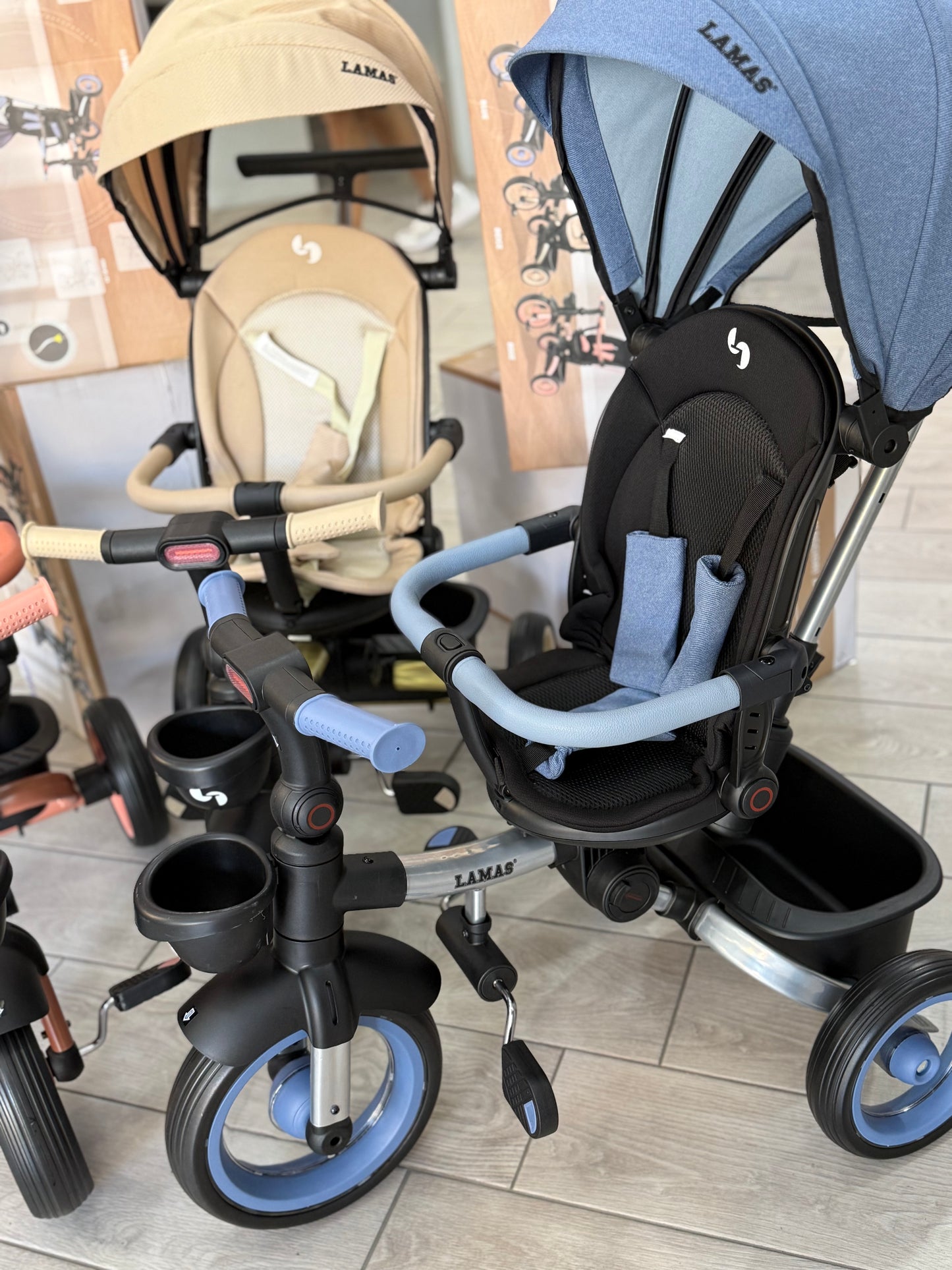 Triciclo Passeggino Luxury