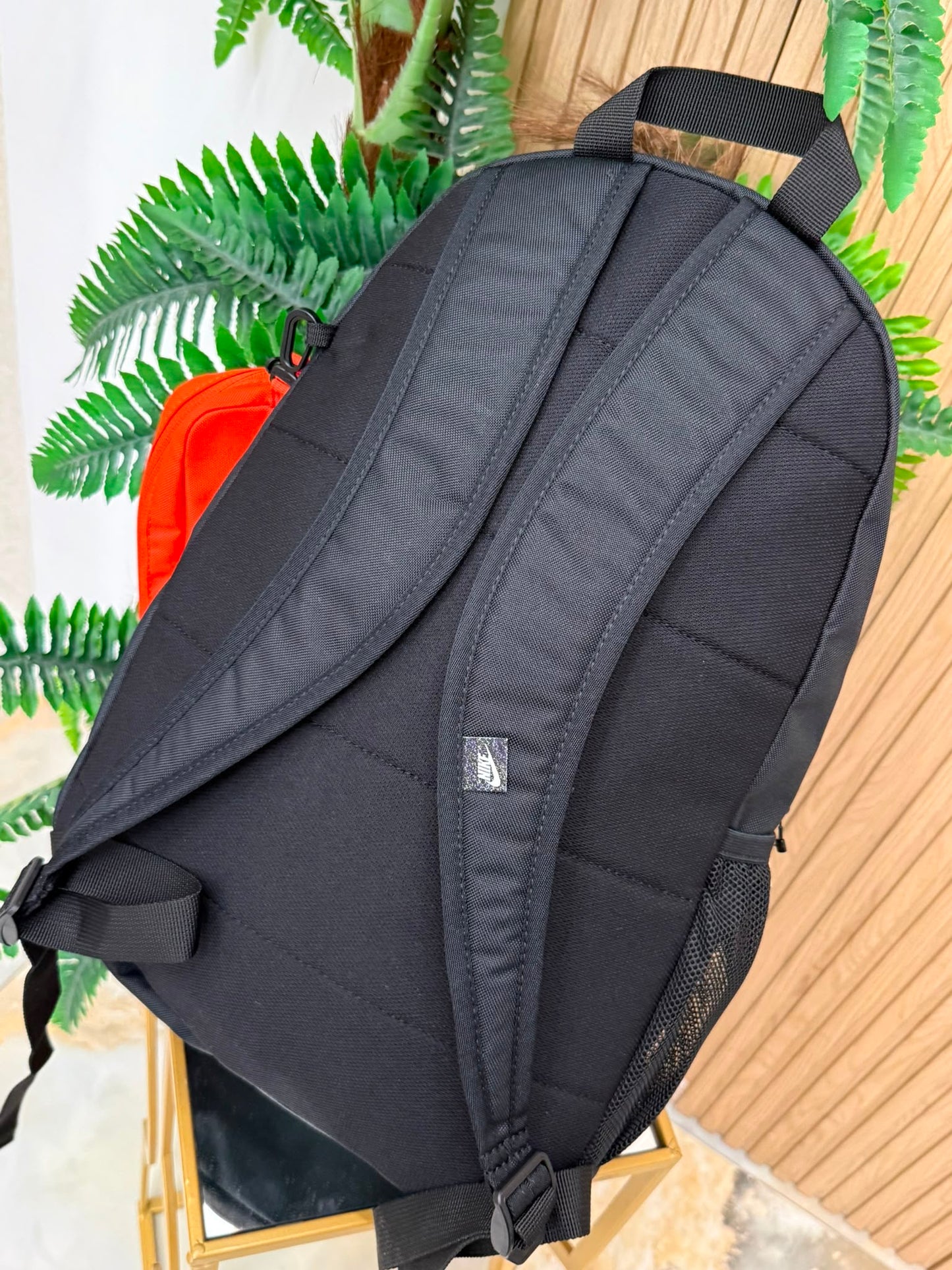 Zaino Nike Noir Orange
