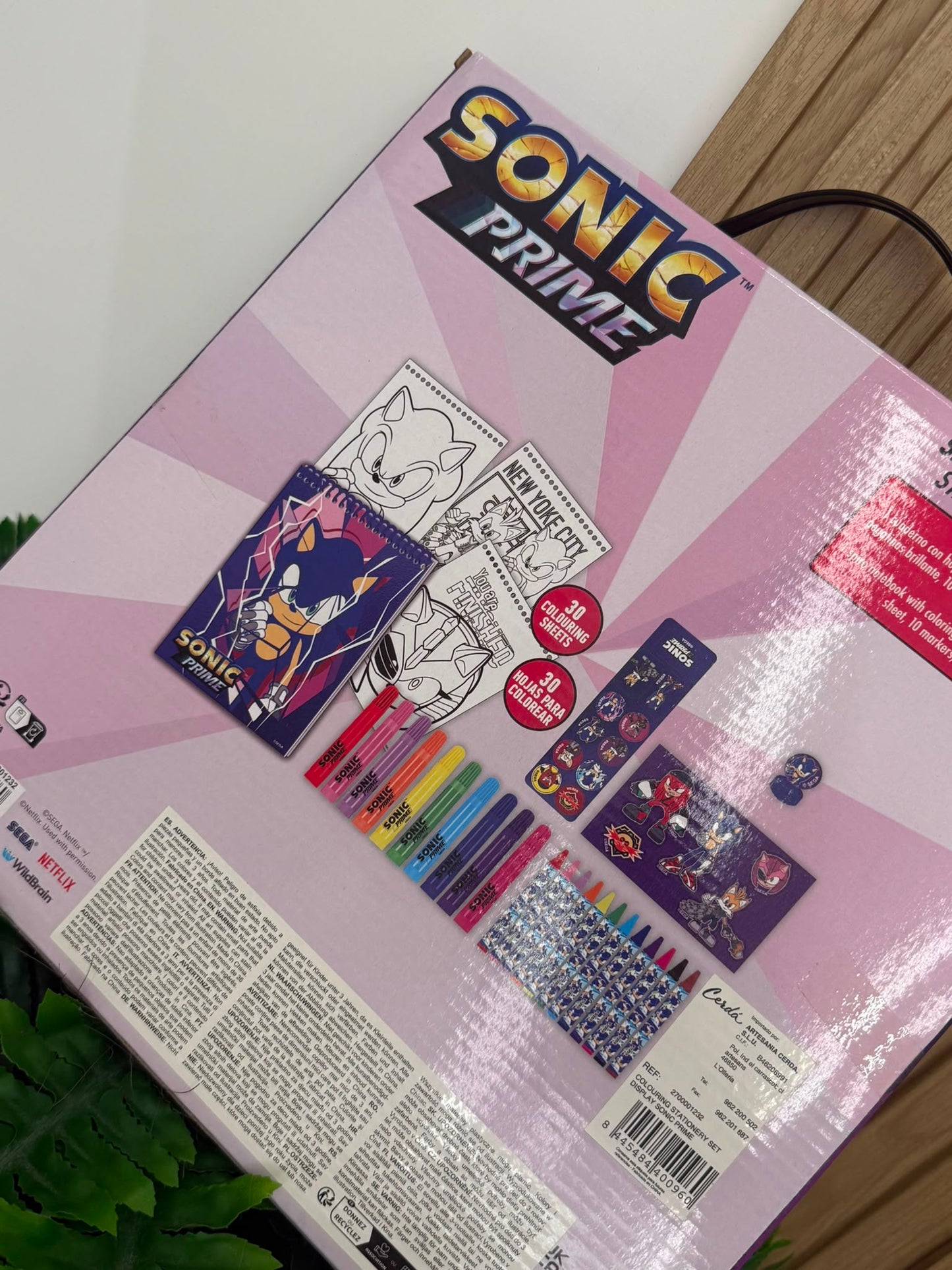 Set colori Sonic prime