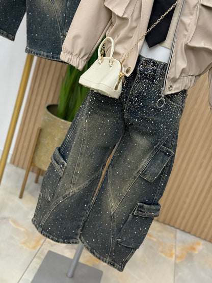 Jeans cargo fenomenal brill