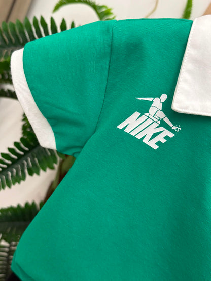 Coordinato Nike polo green