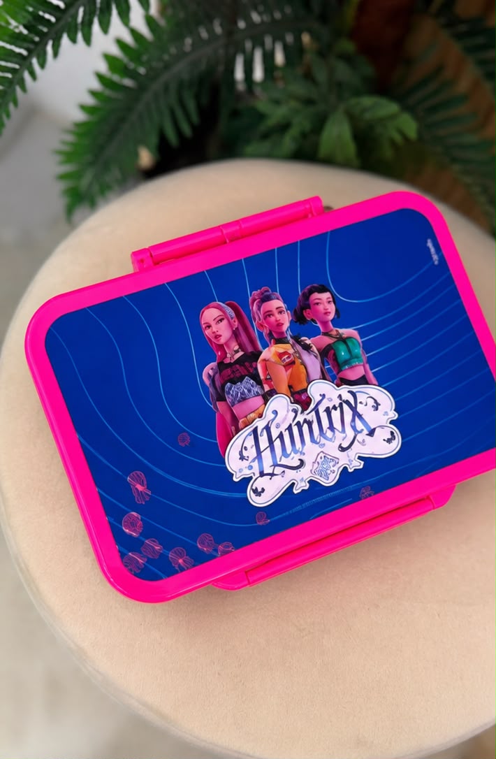 Porta merenda Huntrix Fucsia