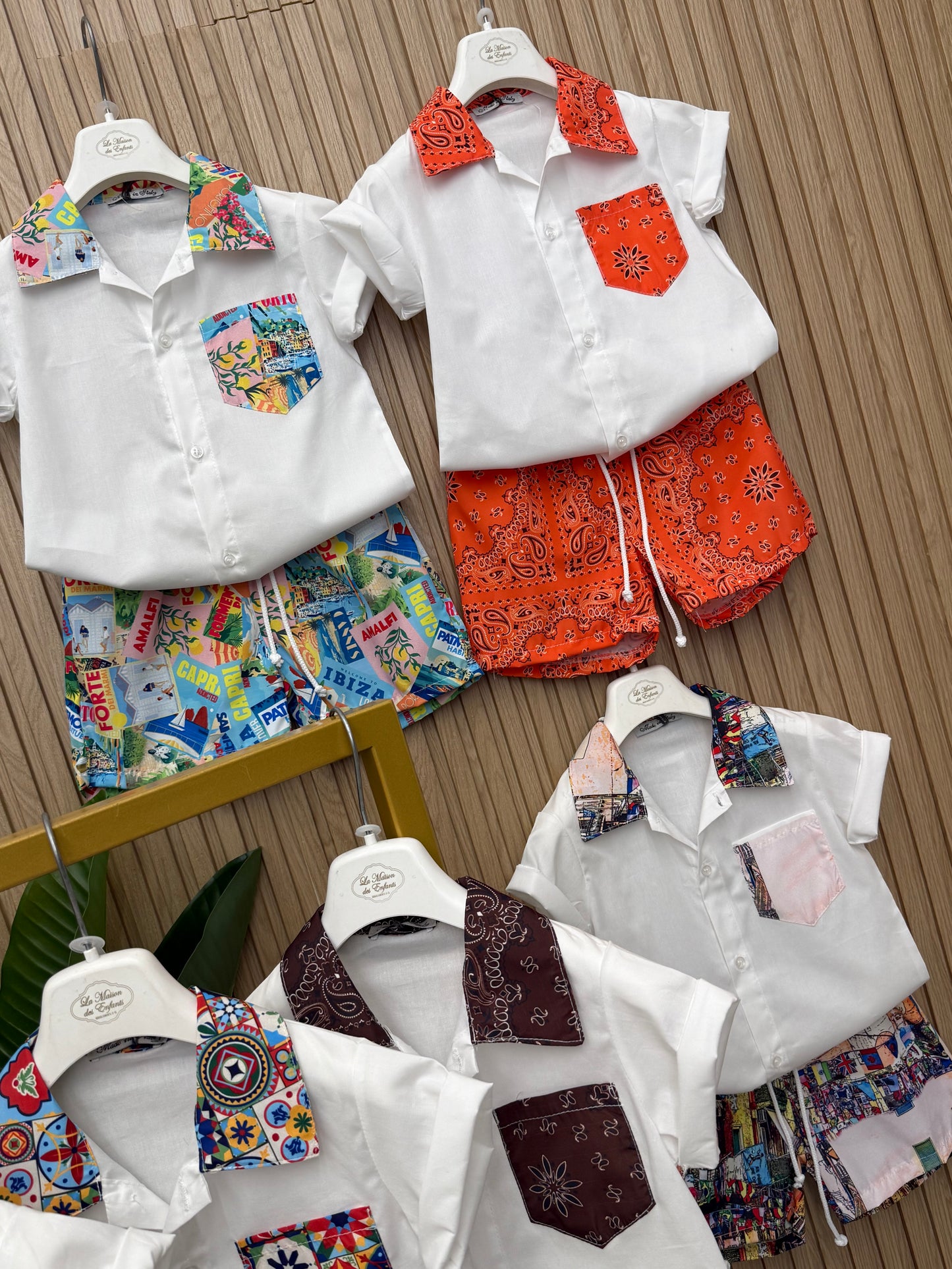 Coordinato Mare Camicias Boys